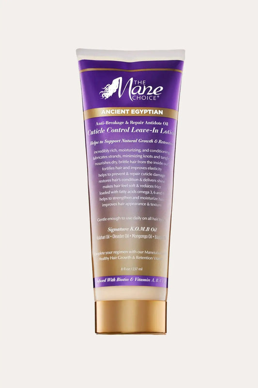 THE MANE CHOICE ANCIENT EGYPTIAN CUTICLE CONTROL LEAVE IN LOTION 8oz THE MANE CHOICE