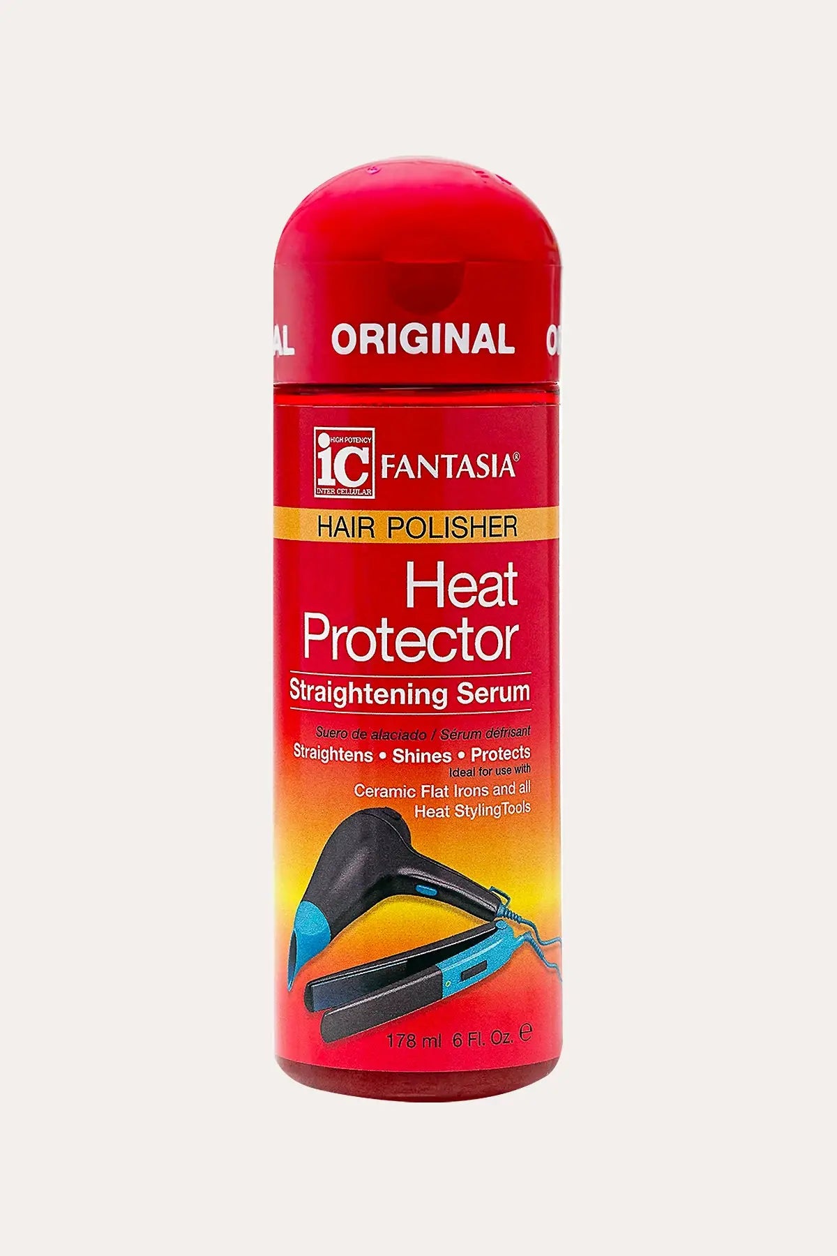 FANTASIA IC HAIR POLISHER HEAT PROTECTOR STRAIGHTENING SERUM - BSW BEAUTY CANADA