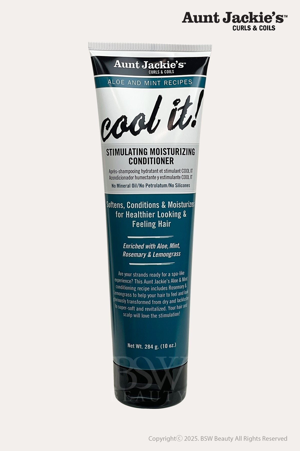 AUNT JACKIE'S ALOE AND MINT COOL IT STIMULATING MOISTURIZING CONDITIONER 10oz - BSW BEAUTY CANADA