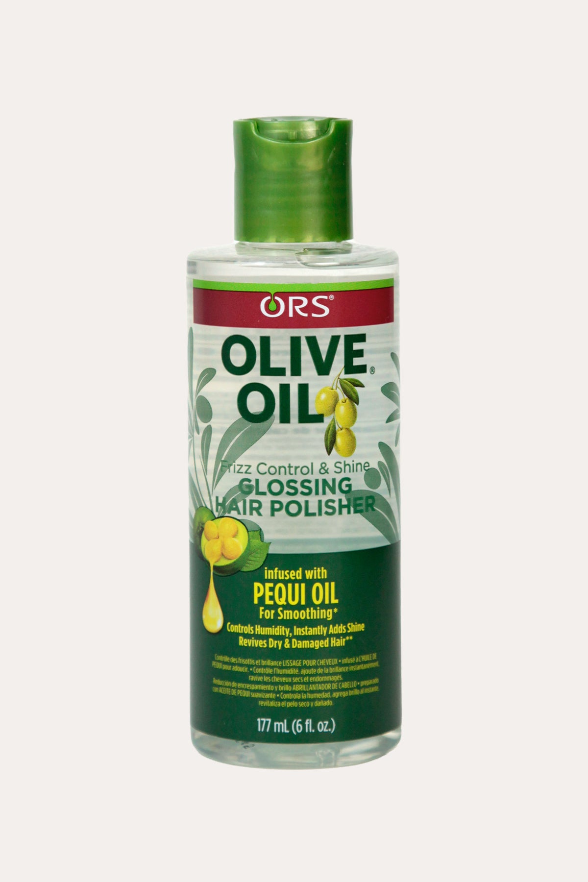 ORS OLIVE OIL FRIZZ CONTROL & SHINE GLOSSING HAIR POLISHER 6oz