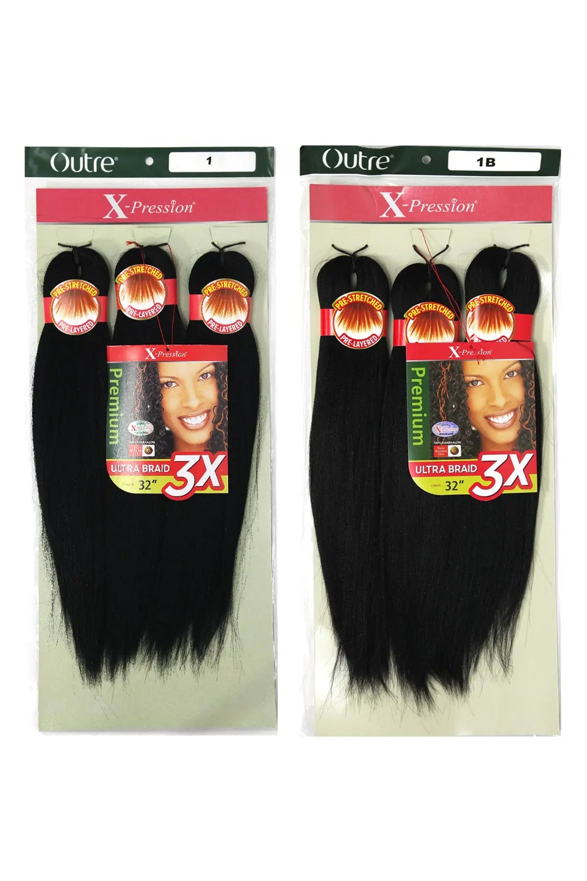 OUTRE 3X X-PRESSION PRE-STRETCHED ULTRA BRAID 32"