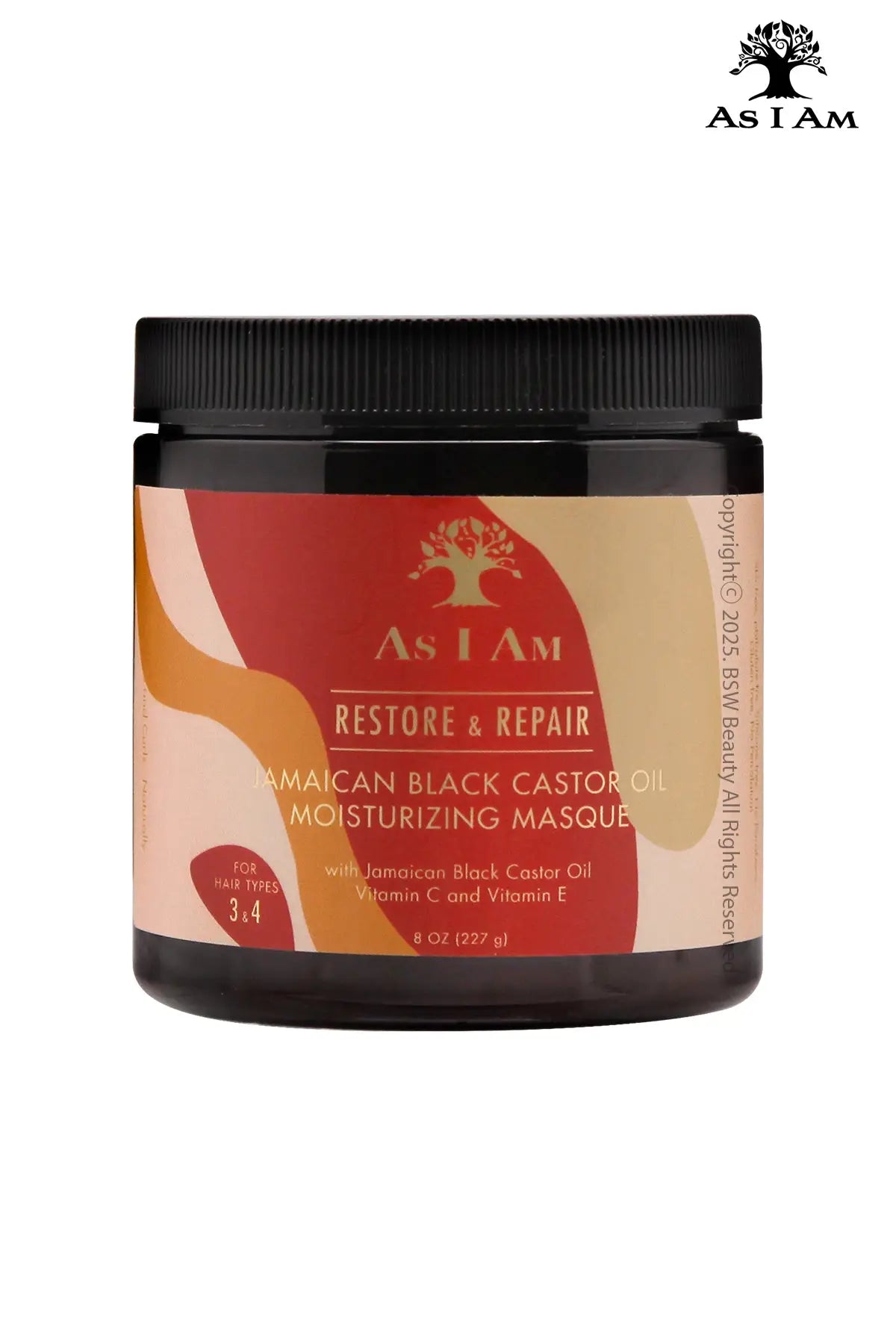 AS I AM RESTORE & REPAIR JAMAICAN BLACK CASTOR OIL MOISTURIZING MASQUE 8oz - BSW BEAUTY CANADA
