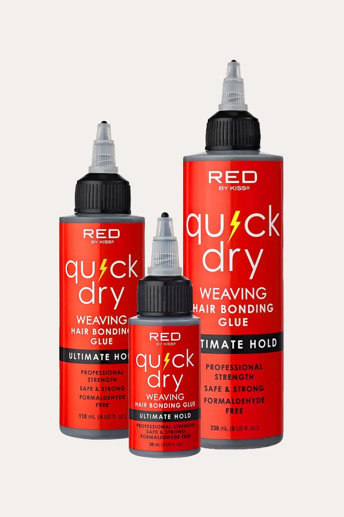 RED BY KISS ULTIMATE HOLD QUICK DRY HAIR BONDING GLUE - BSW BEAUTY CANADA