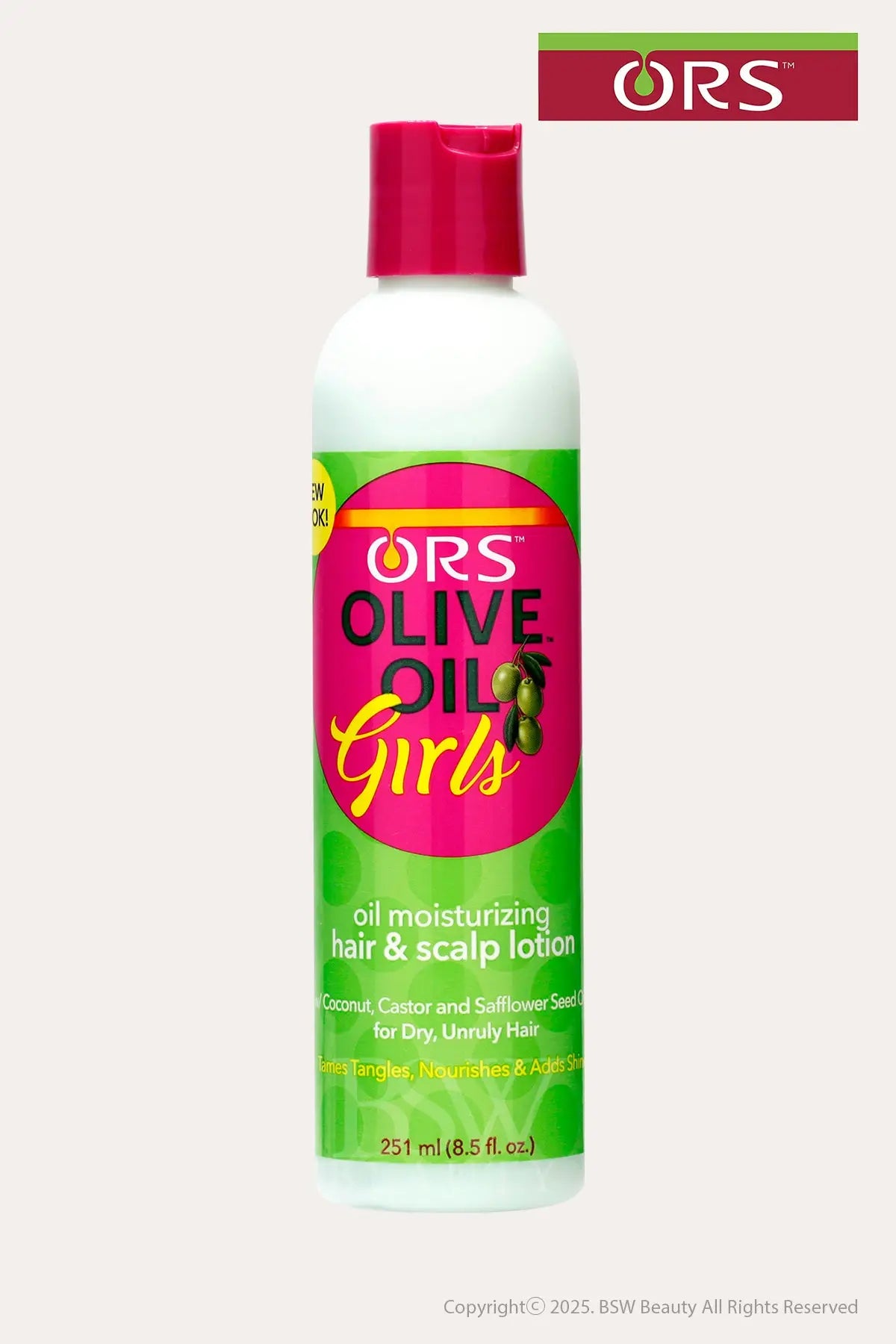 ORS OLIVE OIL GIRLS OIL MOISTURIZING HAIR AND SCALP LOTION 8.5oz - BSW BEAUTY CANADA