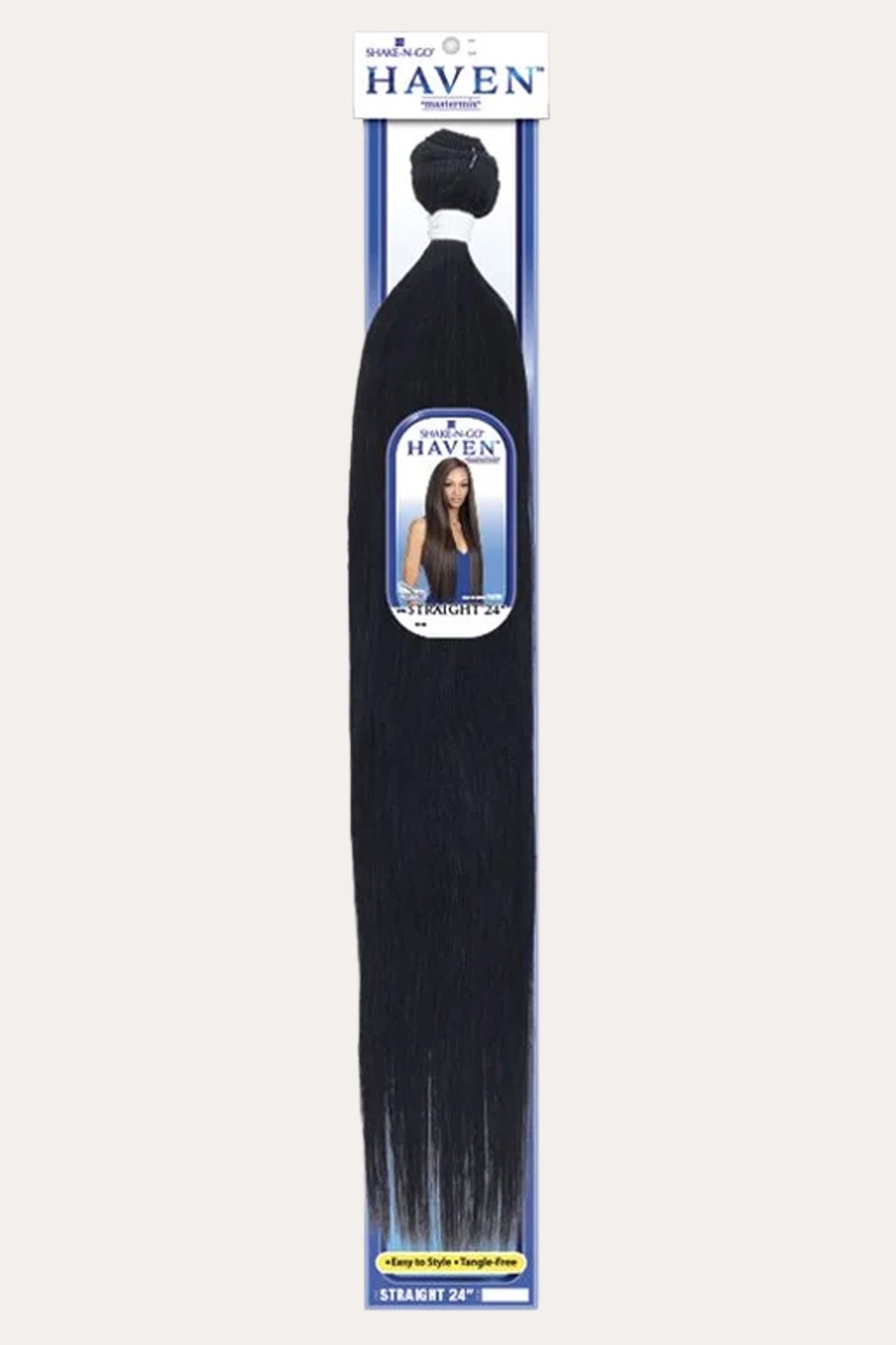 SHAKE N GO ORGANIQUE HAIR WEAVE BUNDLE HAVEN -  STRAIGHT 24"
