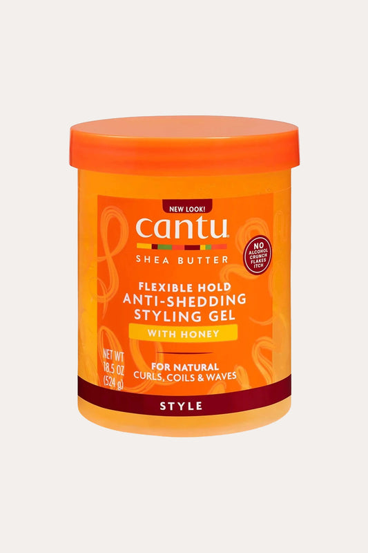 CANTU ANTI SHEDDING STYLING GEL WITH HONEY 18.5oz CANTU