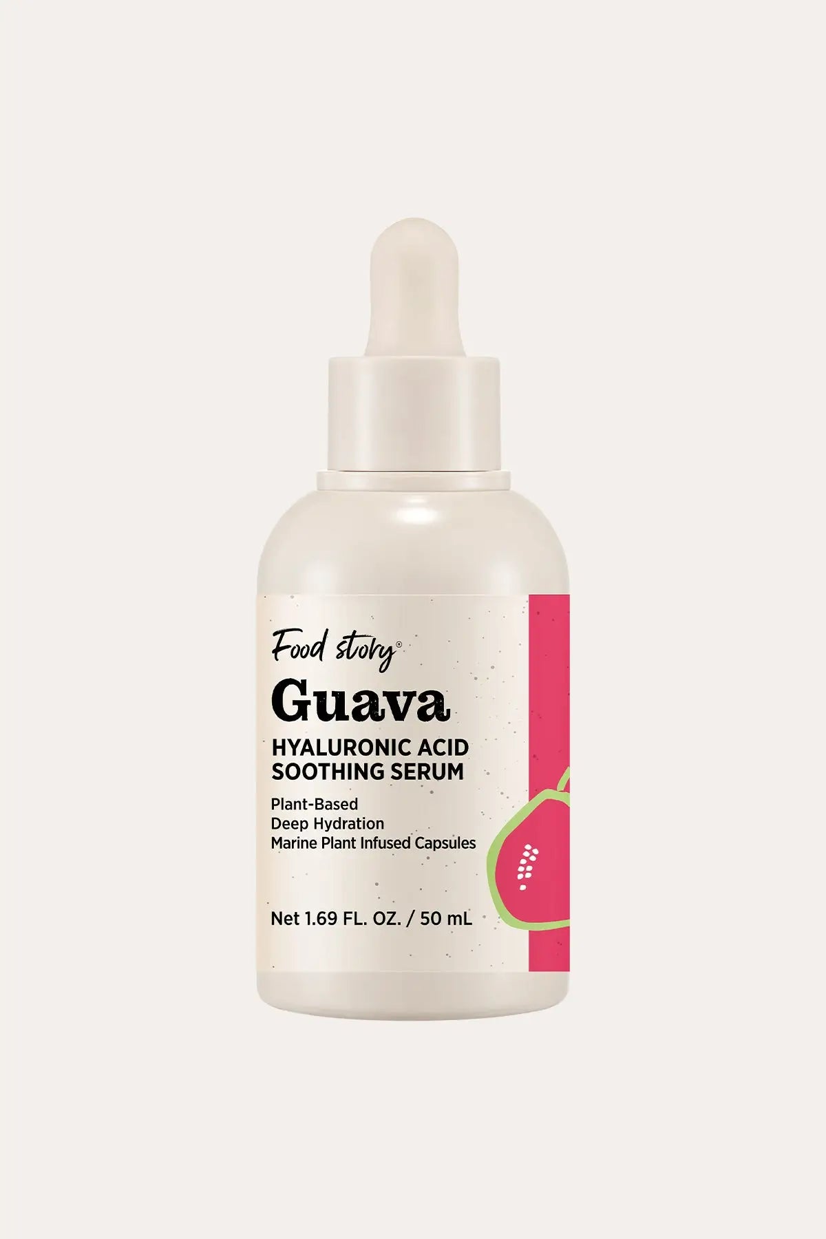 FOOD STORY GUAVA HYALURONIC ACID SOOTHING SERUM 1.69 FL. OZ. / 50 ml - BSW BEAUTY CANADA