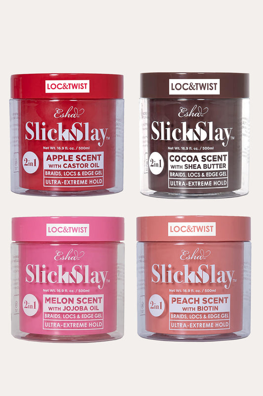 ESHA SLICK N SLAY 2 IN 1 BRAID & EDGE GEL 16.9oz - BSW BEAUTY CANADA
