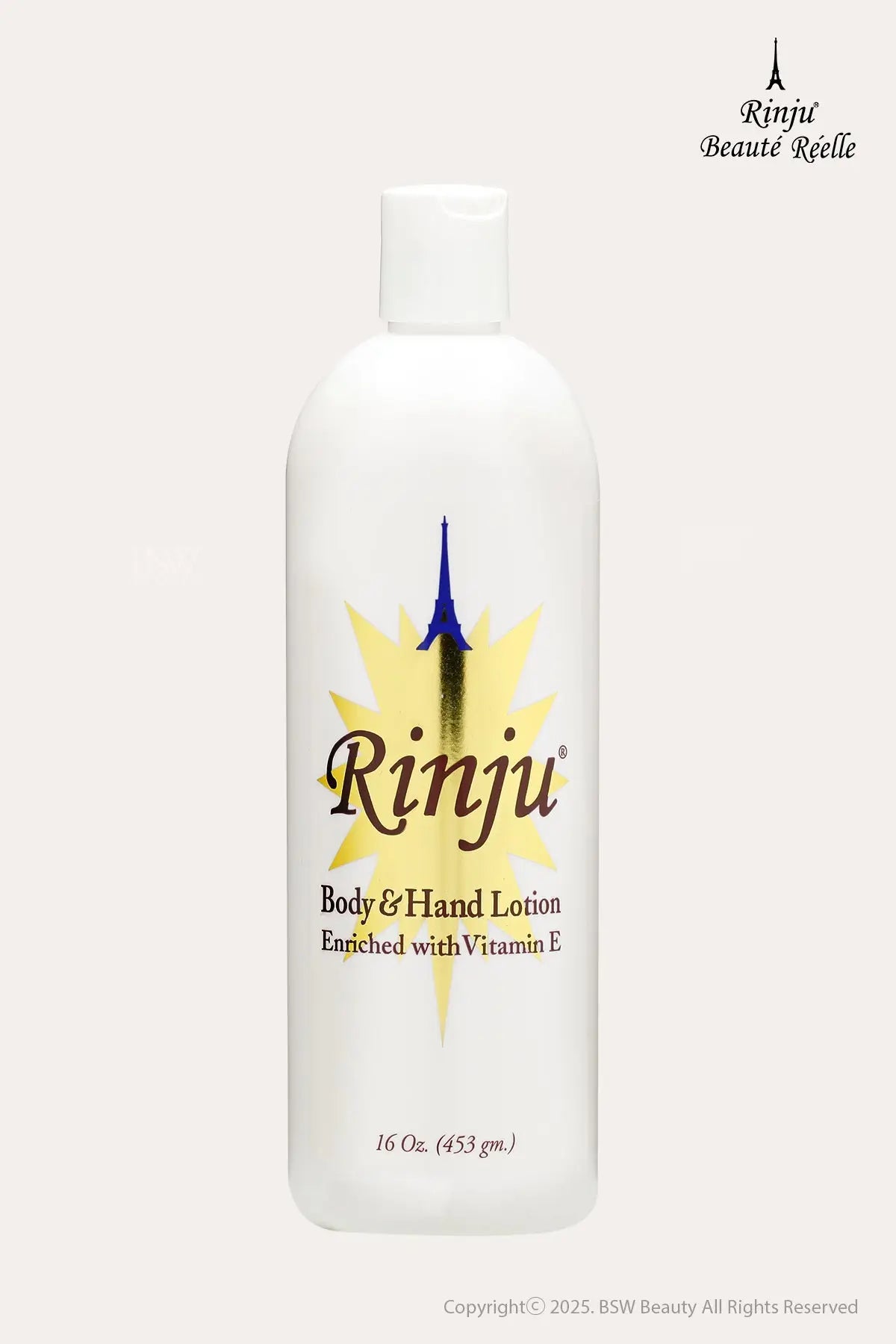 RINJU BODY & HAND LOTION ENRICHED WITH VITAMIN E 16oz - BSW BEAUTY CANADA