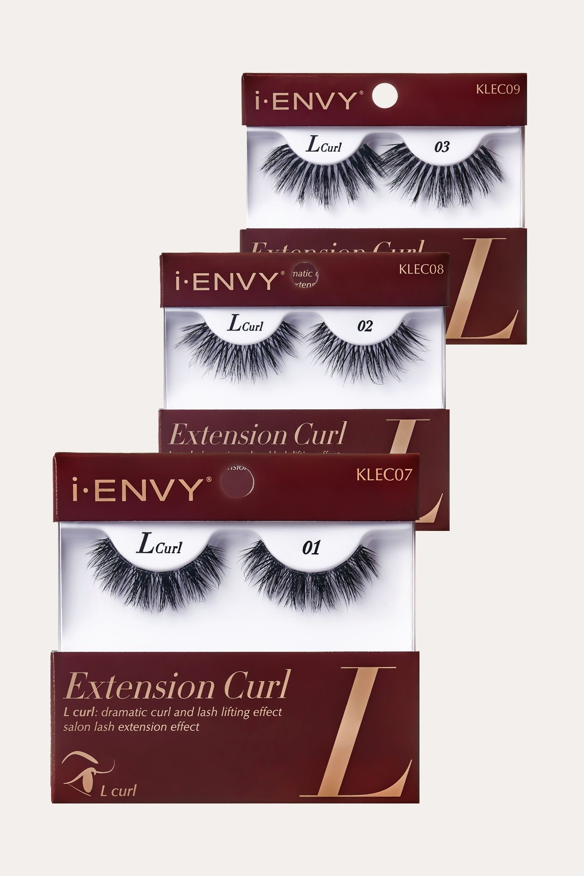 I ENVY EXTENSION CURL L CURL LASHES - BSW BEAUTY CANADA
