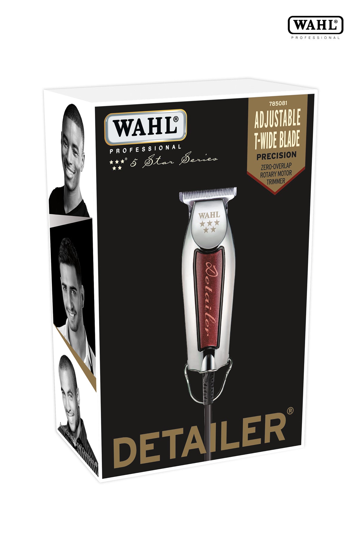 WAHL PROFESSIONAL CORDED DETAILER - SILVER/RED - BSW BEAUTY CANADA