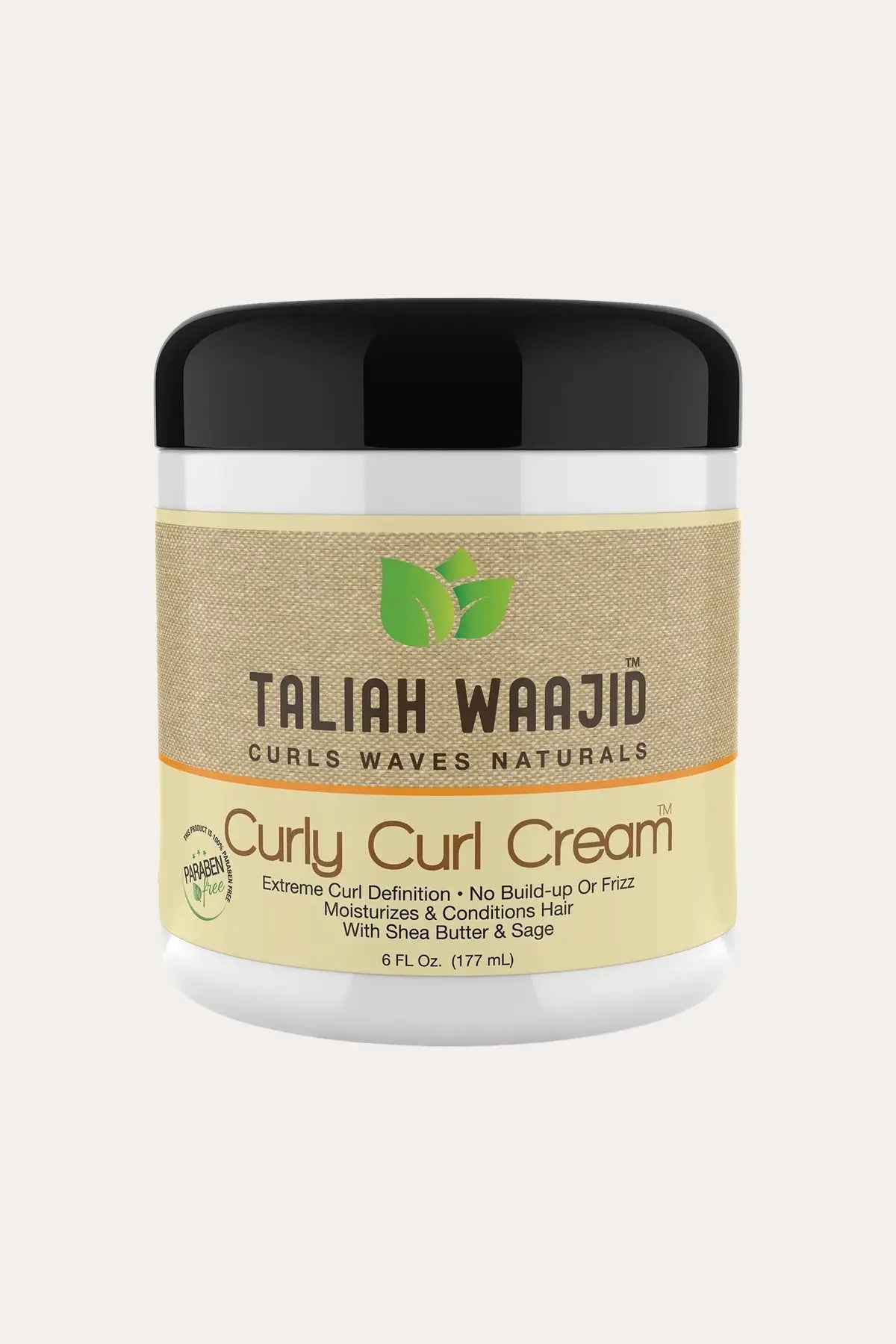 TALIAH WAAJID CURLS WAVES AND NATURALS CURLY CURL CREAM 6oz TALIAH WAAJID