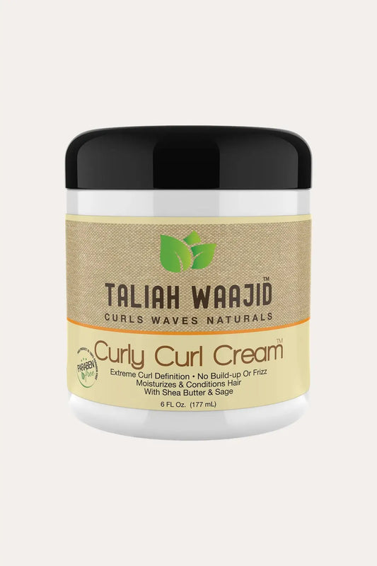 TALIAH WAAJID CURLS WAVES AND NATURALS CURLY CURL CREAM 6oz TALIAH WAAJID