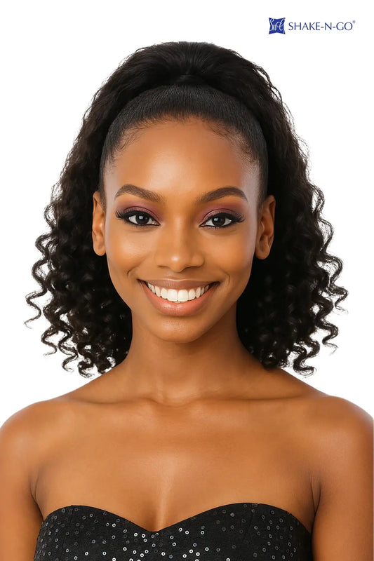 SHAKE N GO FREETRESS EQUAL DRAWSTRING PONYTAIL NATURAL GIRL (MED ROD) - BSW BEAUTY CANADA