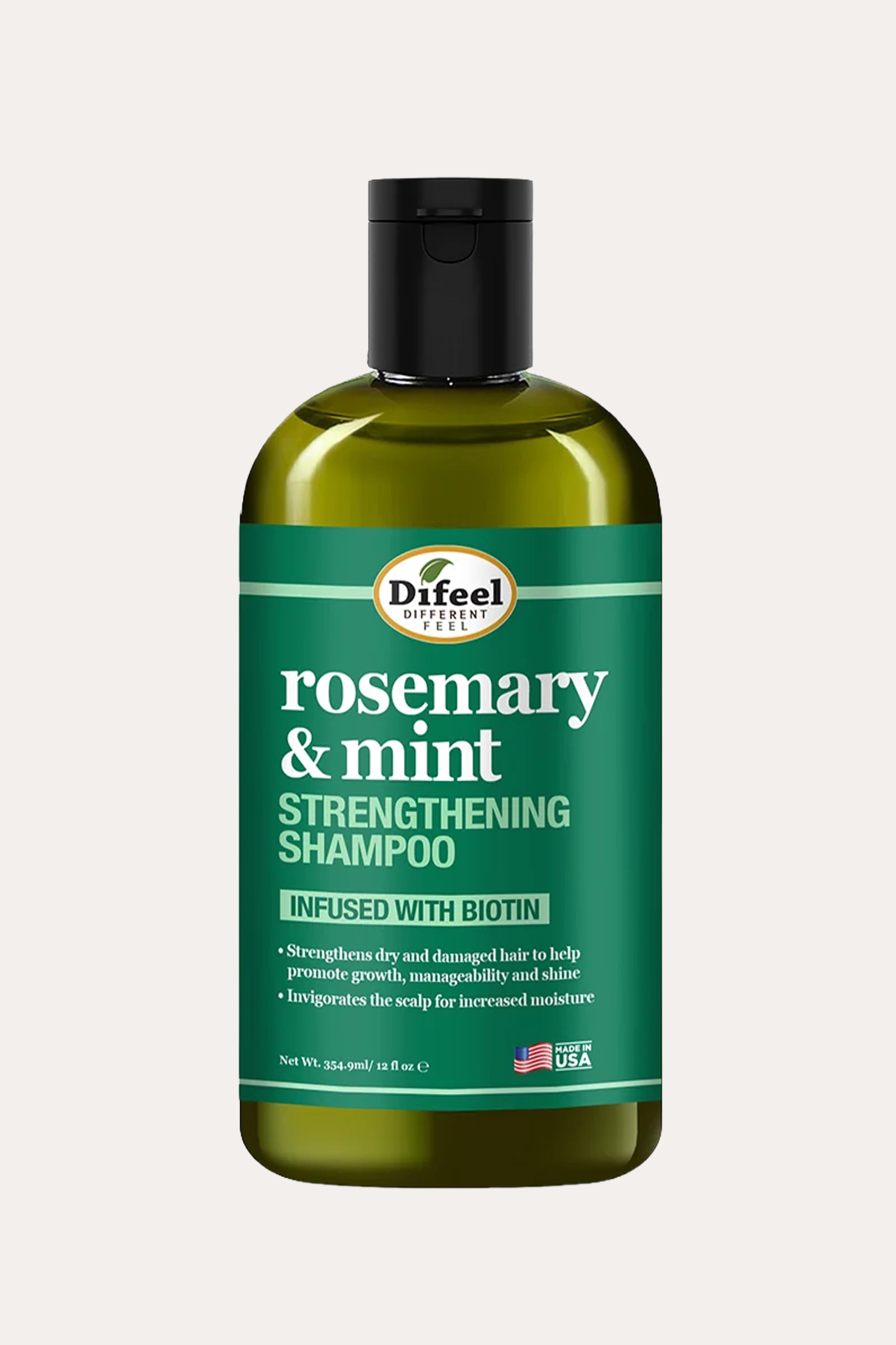 DIFEEL ROSEMARY MINT HAIR STRENGTHENING SHAMPOO 12oz