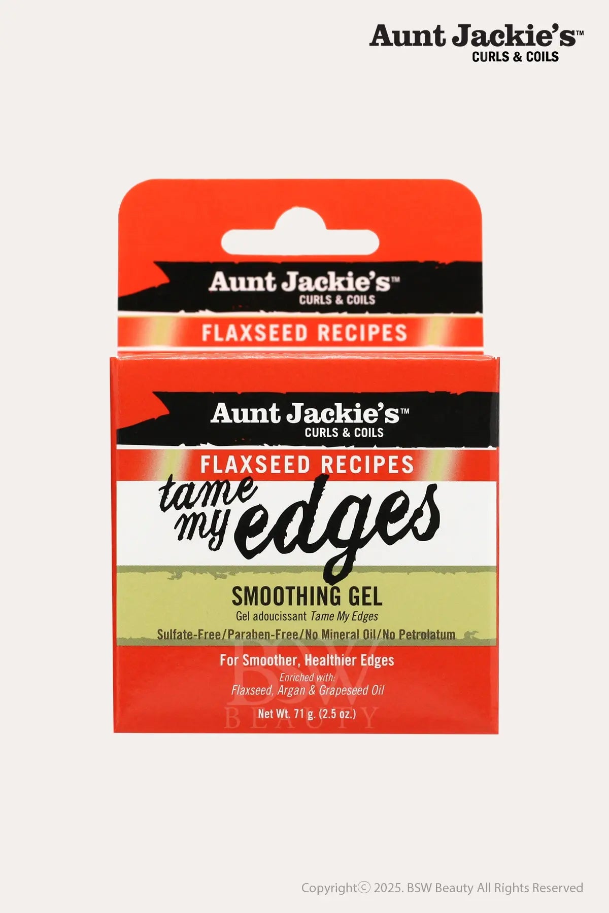 AUNT JACKIES TAME MY EDGES SMOOTHING GEL 2.5oz - BSW BEAUTY CANADA