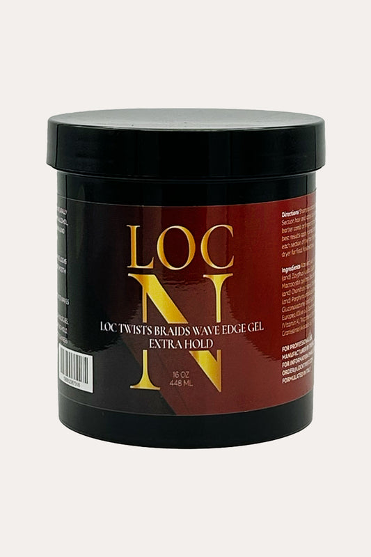 LOC N GEL LOC N TWIST EDGE GEL EXTRA HOLD 16oz - BSW BEAUTY CANADA