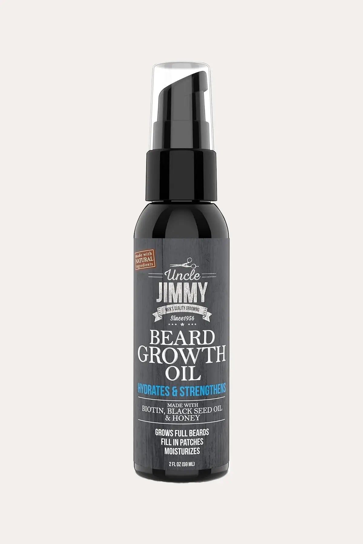 UNCLE JIMMY BEARD GROWTH OIL 2oz - BSW BEAUTY CANADA