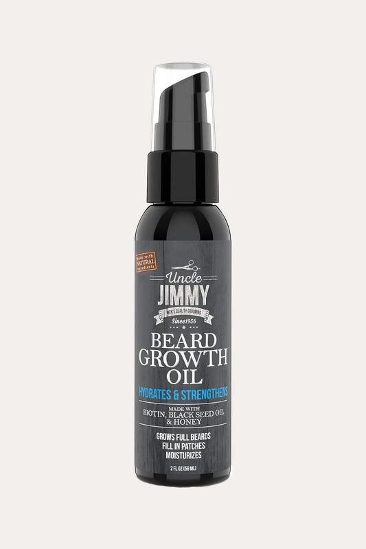 UNCLE JIMMY BEARD GROWTH OIL 2oz - BSW BEAUTY CANADA