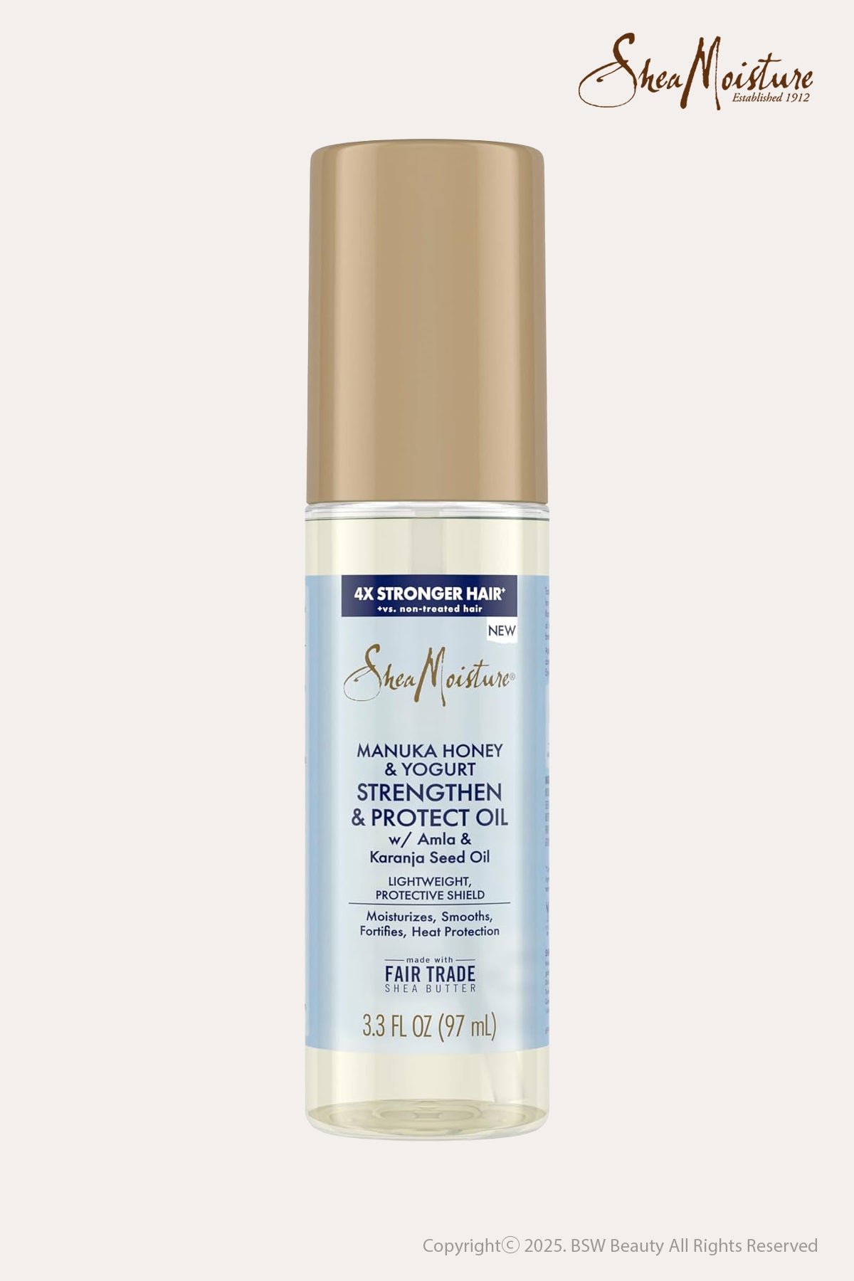 SHEA MOISTURE MANUKA/YOGURT STRENGTHEN/PROTECT OIL 3.3oz - BSW BEAUTY CANADA