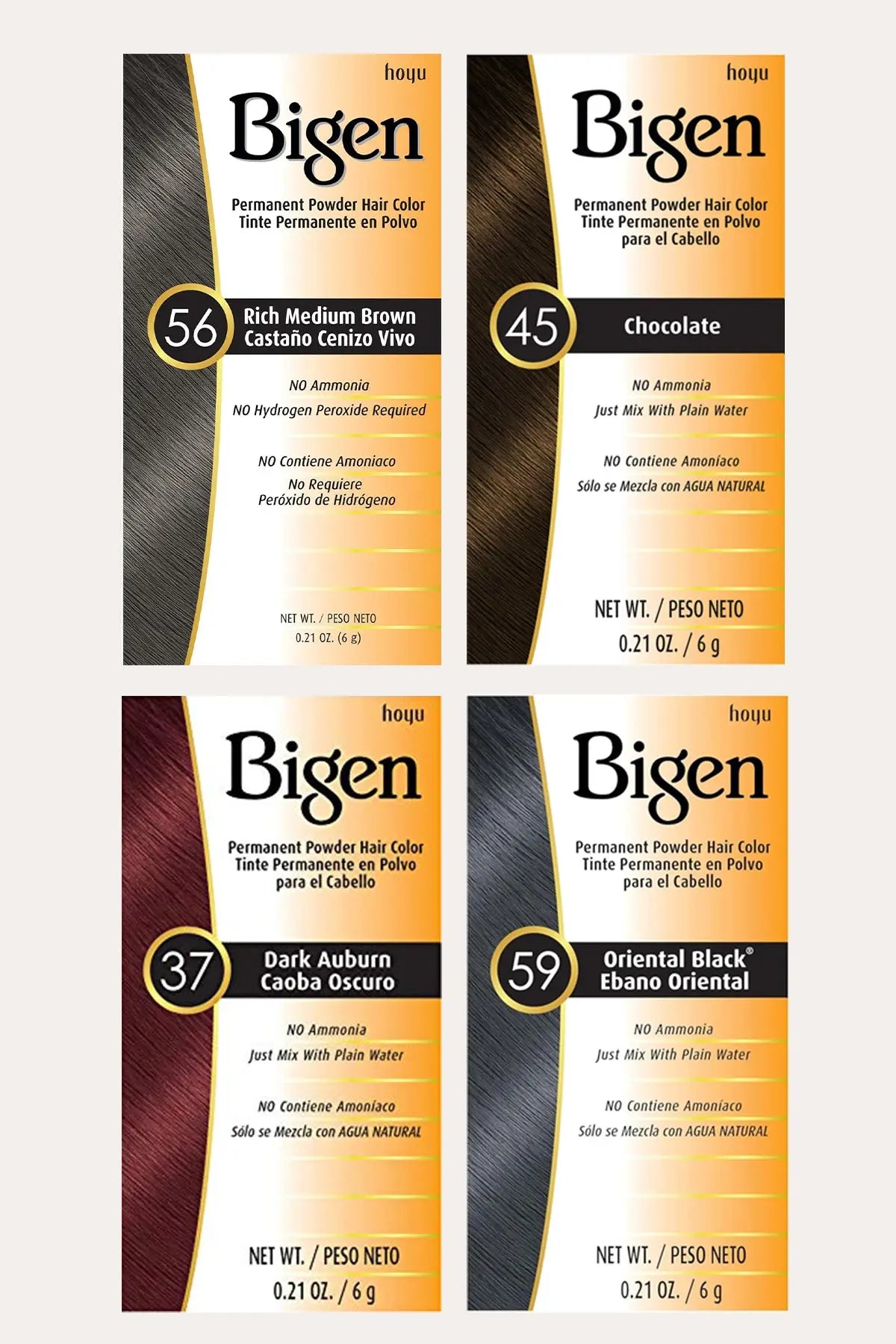 BIGEN PERMANENT POWDER HAIR COLOR - BSW BEAUTY CANADA
