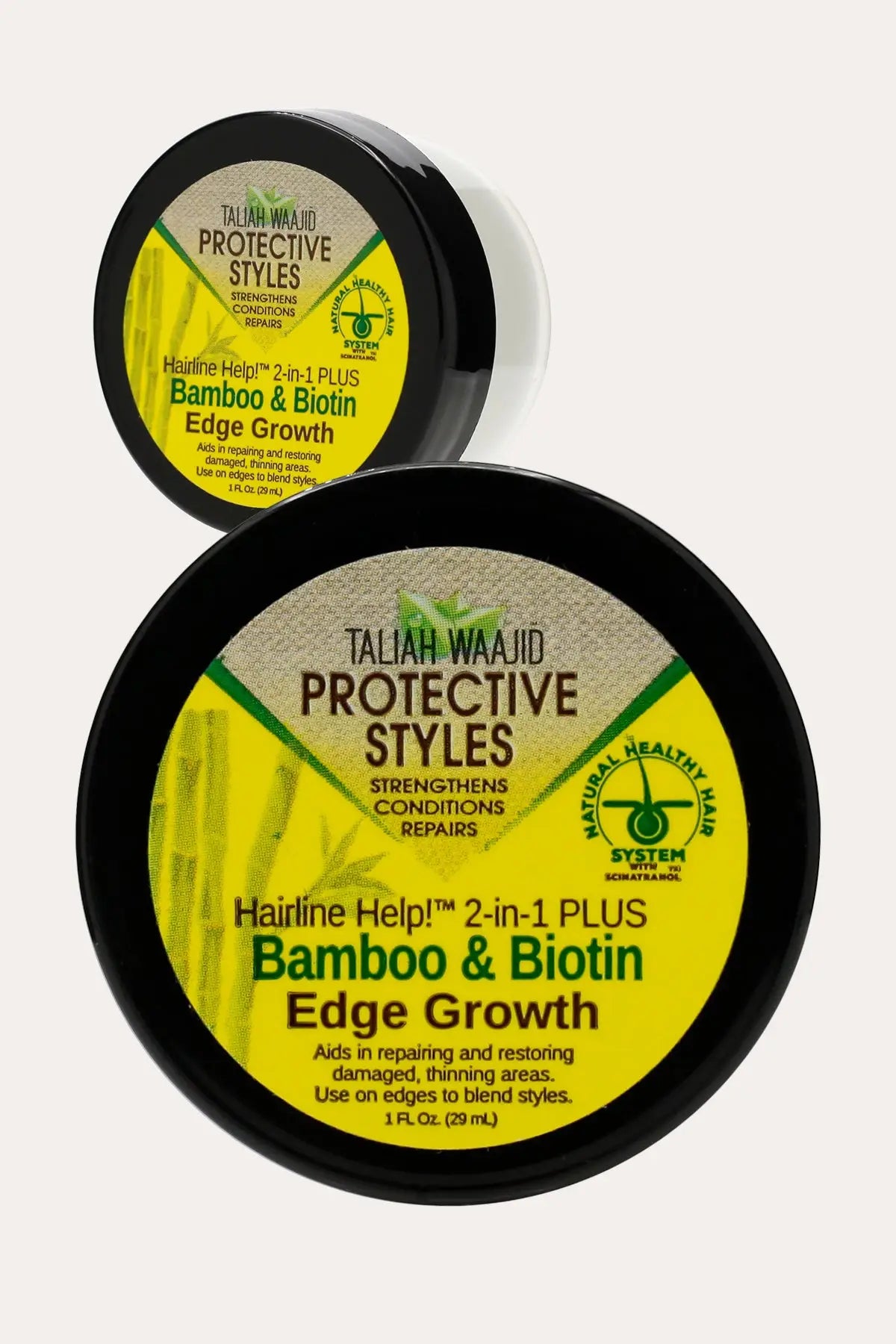 TALIAH WAAJID PROTECTIVE STYLES 2-IN-1 PLUS BAMBOO & BOTIN EDGE GROWTH 1oz