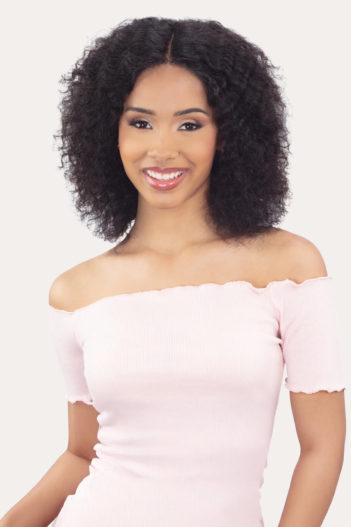 MAYDE LOVELLA 100% HUMAN HAIR WET & WAVY LACE WIG - DEEP CURL - BSW BEAUTY CANADA