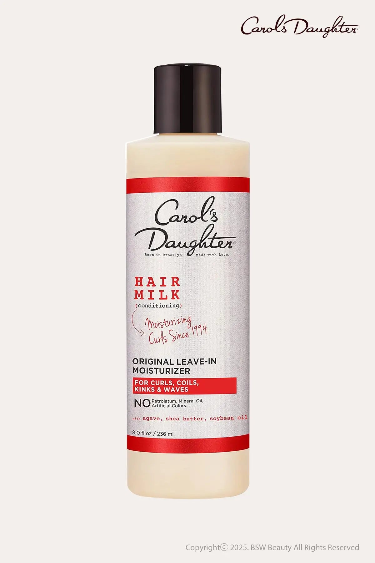 CAROLS DAUGHTER HAIR MILK NOURISHING & CONDITIONING ORIGINAL LEAVE - IN MOISTURIZER 8oz - BSW BEAUTY CANADA