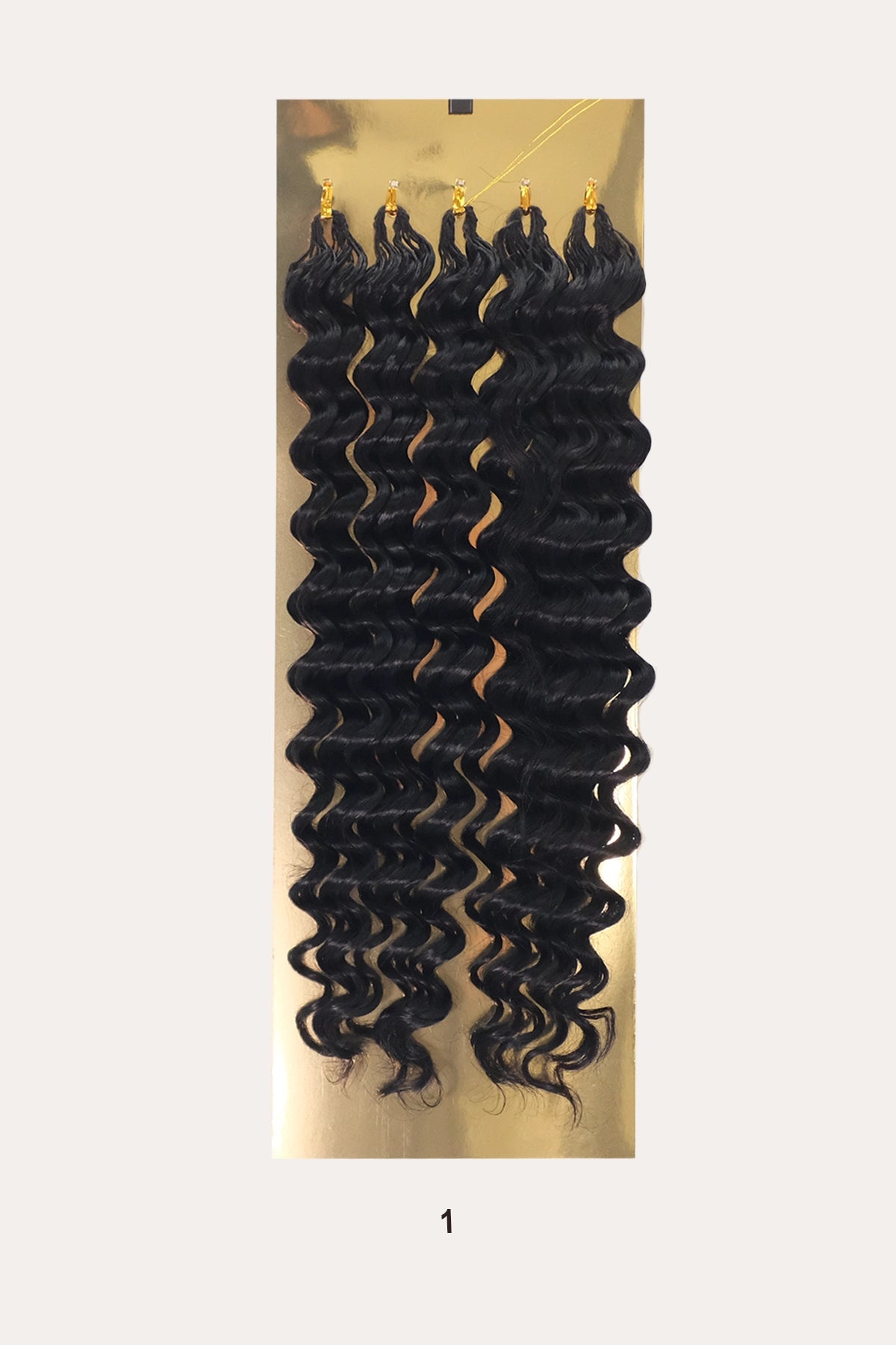 ZURY FEATHER CROCHET BRAID 100% HUMAN HAIR HOLLYWOOD - DEEP 18"