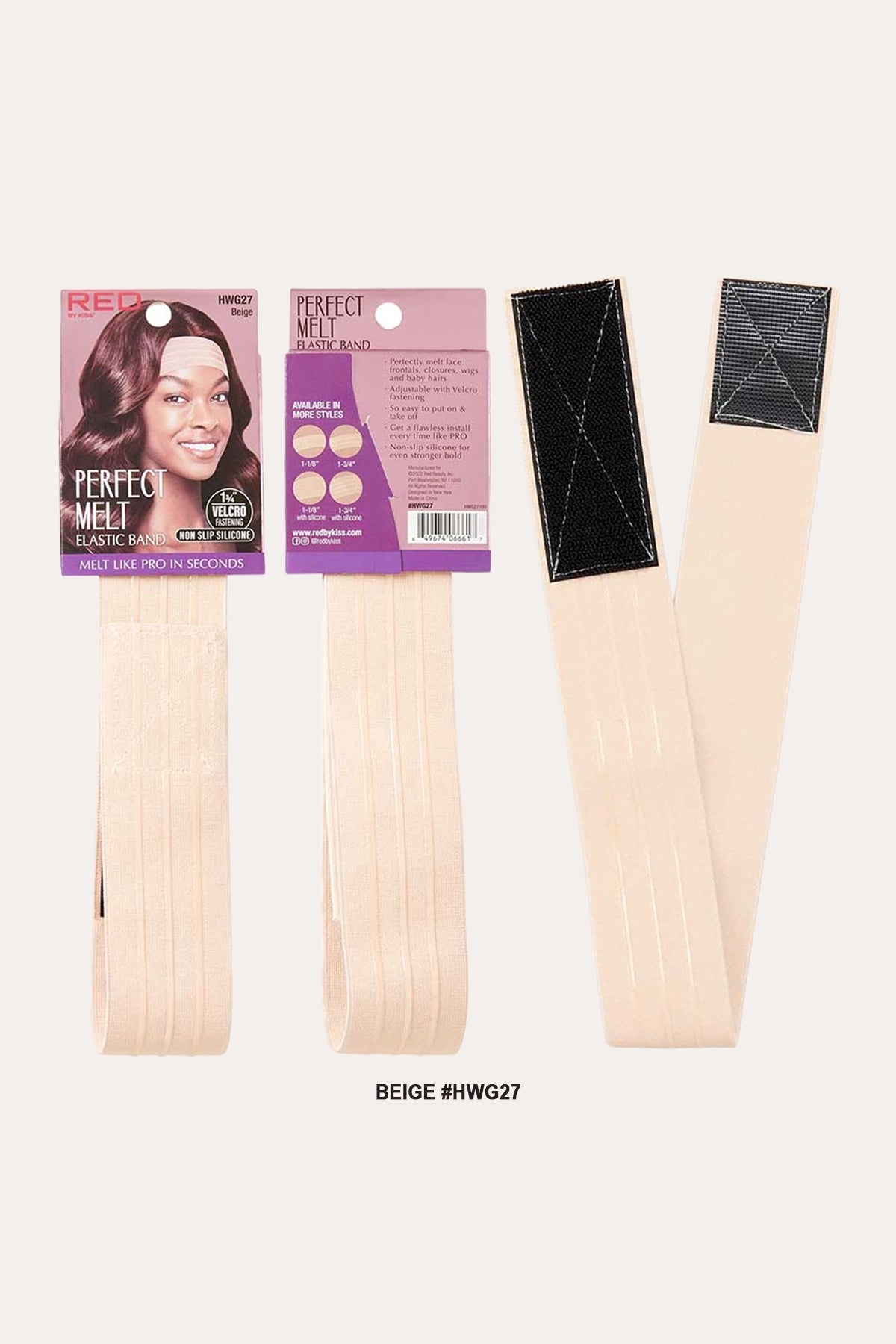 RED BY KISS PREMIUM ELASTIC WIG BAND - WIDE