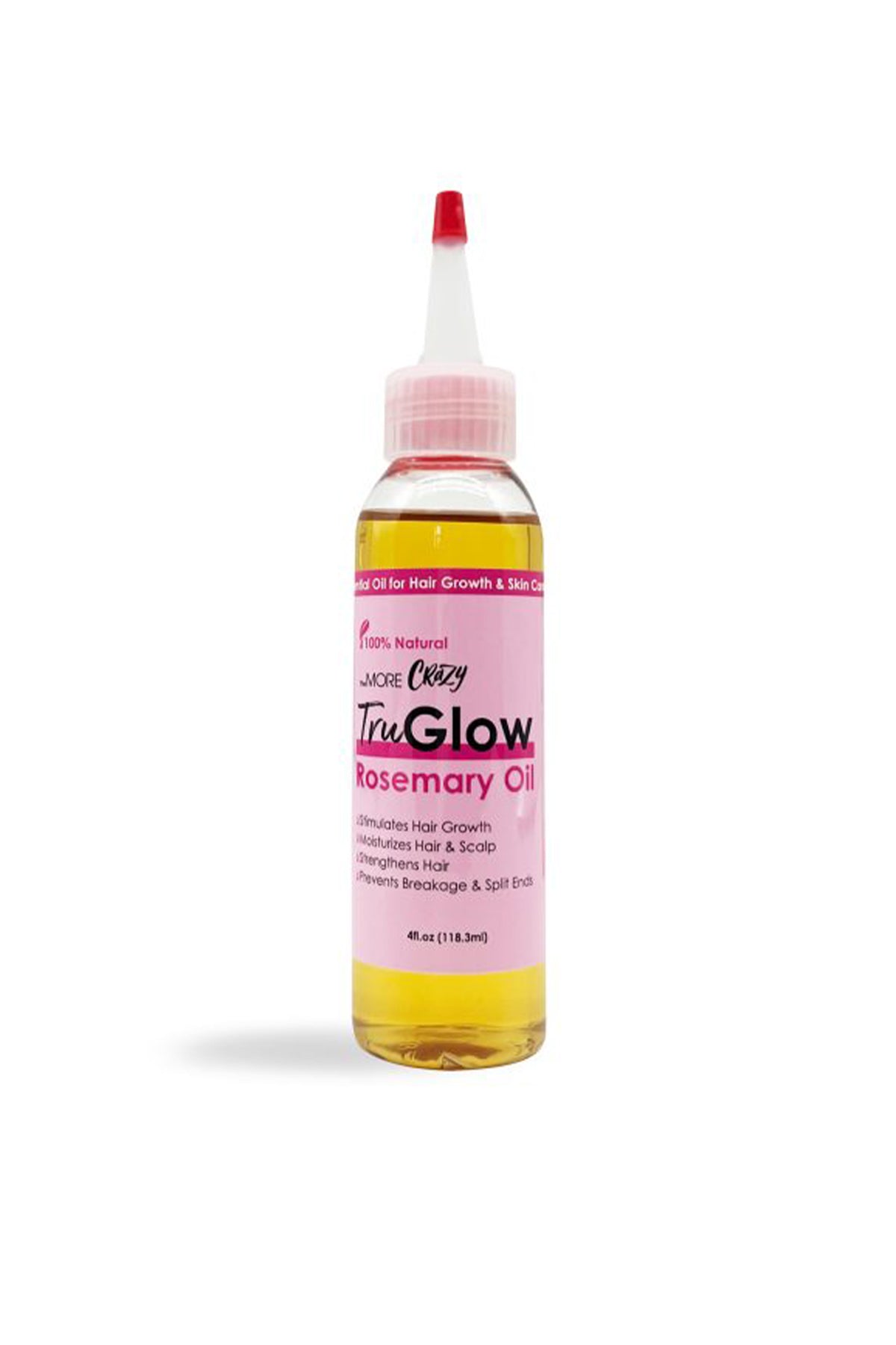 THE MORE CRAZY TRU GLOW - ROSEMARY OIL 4oz - BSW BEAUTY CANADA