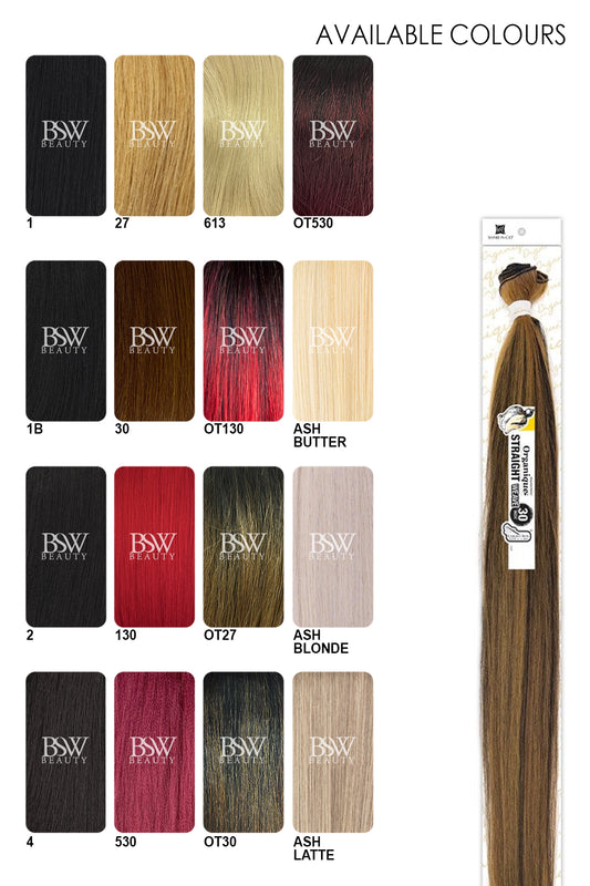 SHAKE N GO ORGANIQUE MASTERMIX WEAVE - STRAIGHT 30" - BSW BEAUTY CANADA