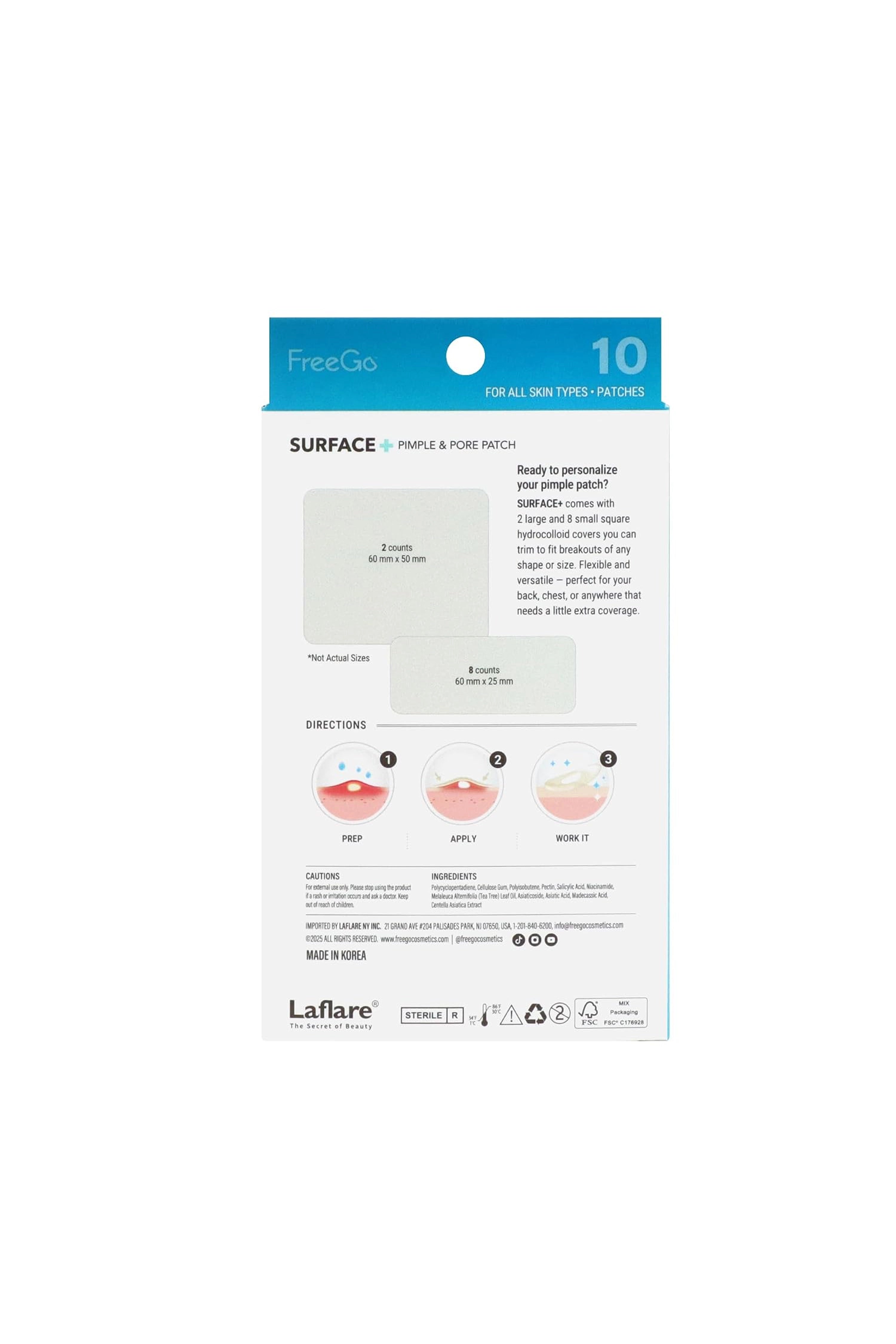 FREEGO PIMPLE & PORE SPOT PATCH