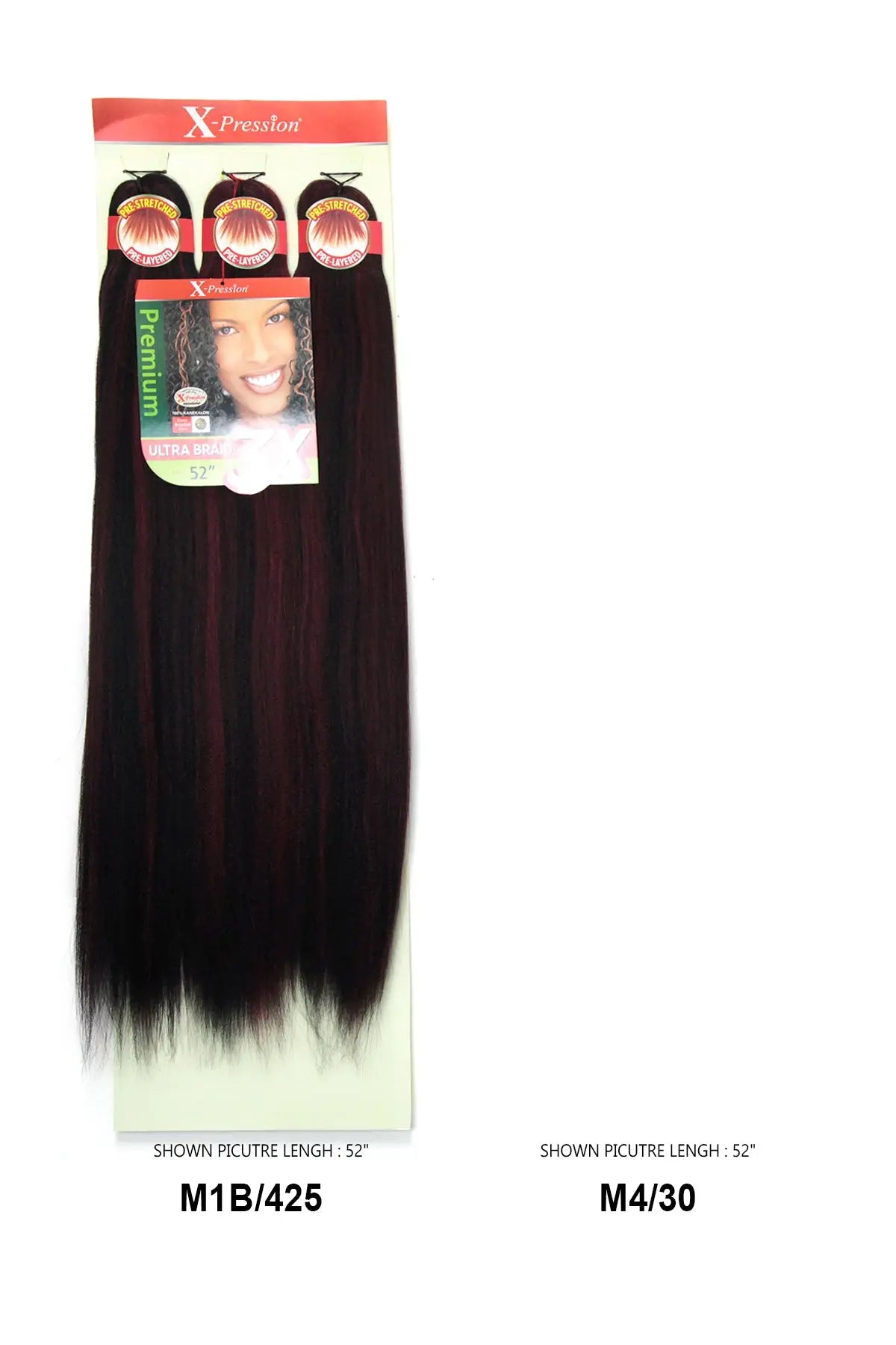 OUTRE 3X X-PRESSION PRE-STRETCHED ULTRA BRAID 52" OUTRE