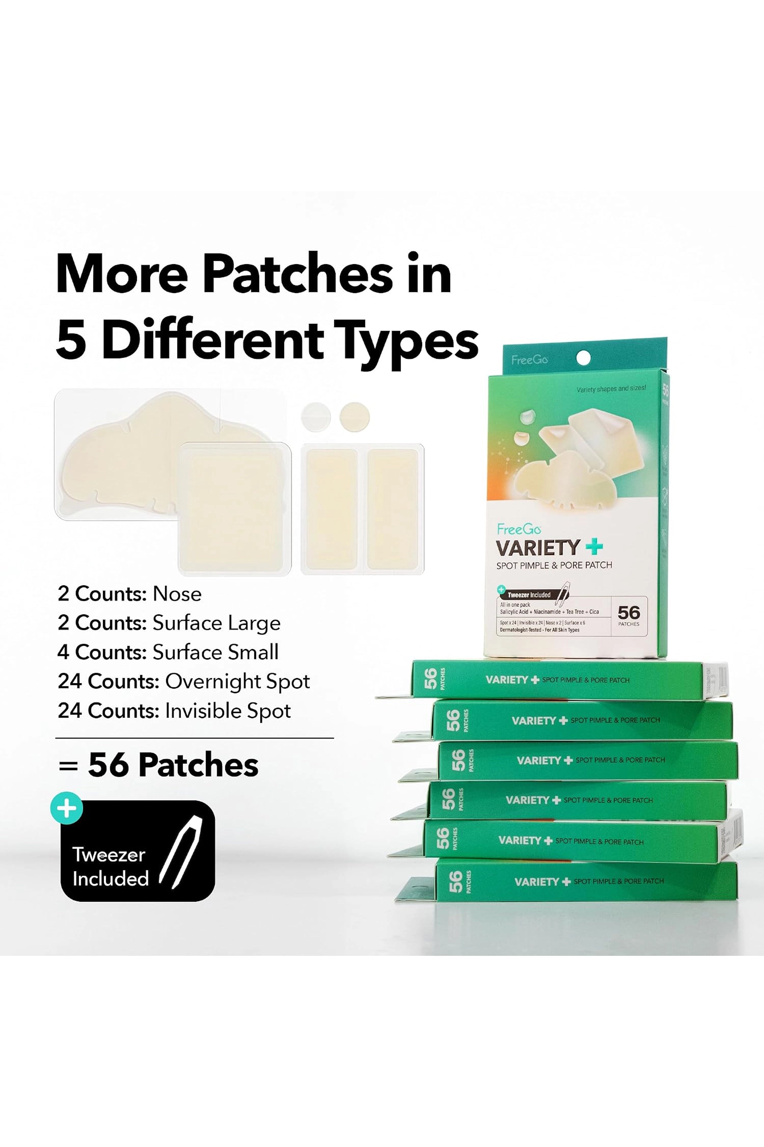 FREEGO PIMPLE & PORE SPOT PATCH