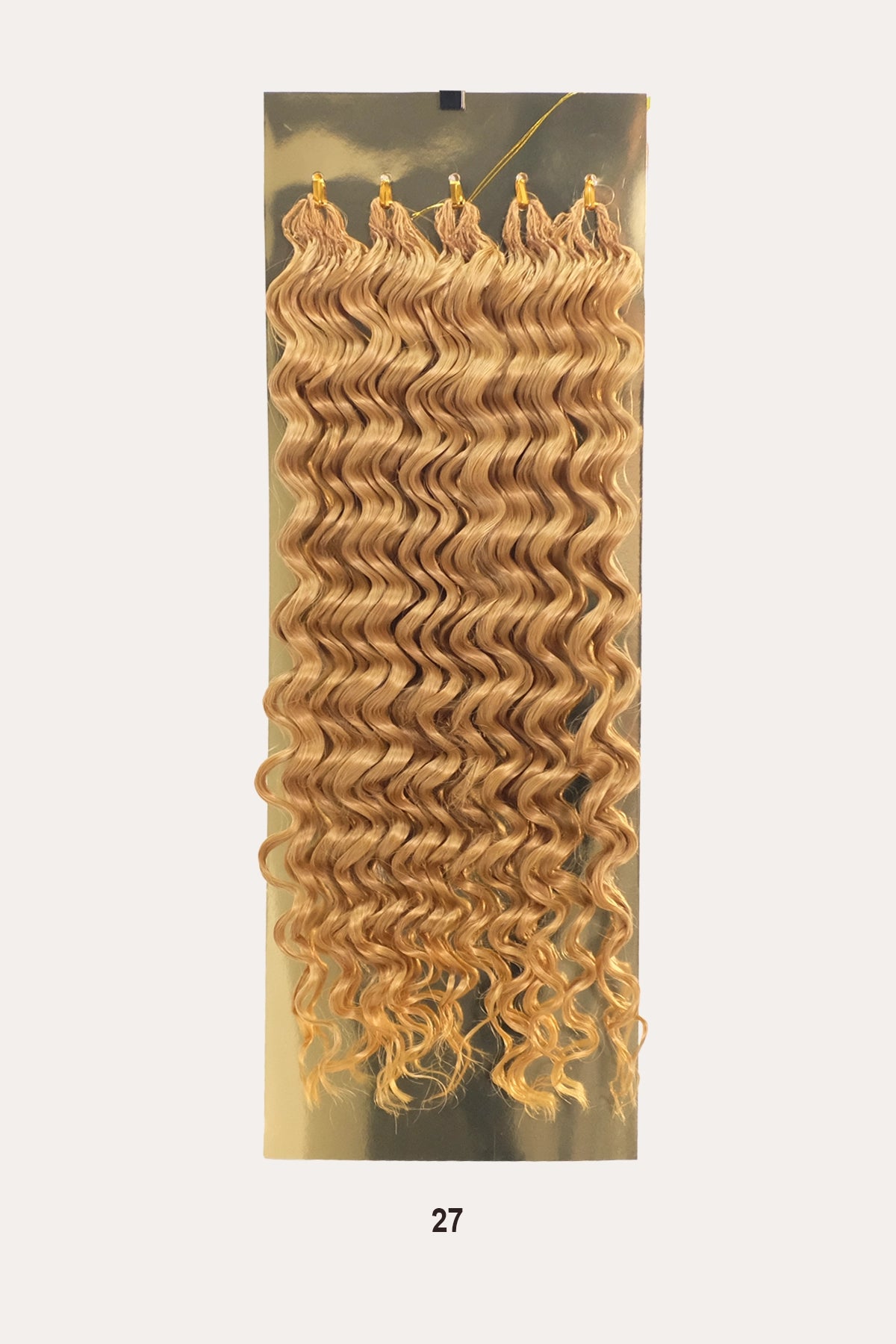 ZURY FEATHER CROCHET BRAID 100% HUMAN HAIR HOLLYWOOD - DEEP 18"