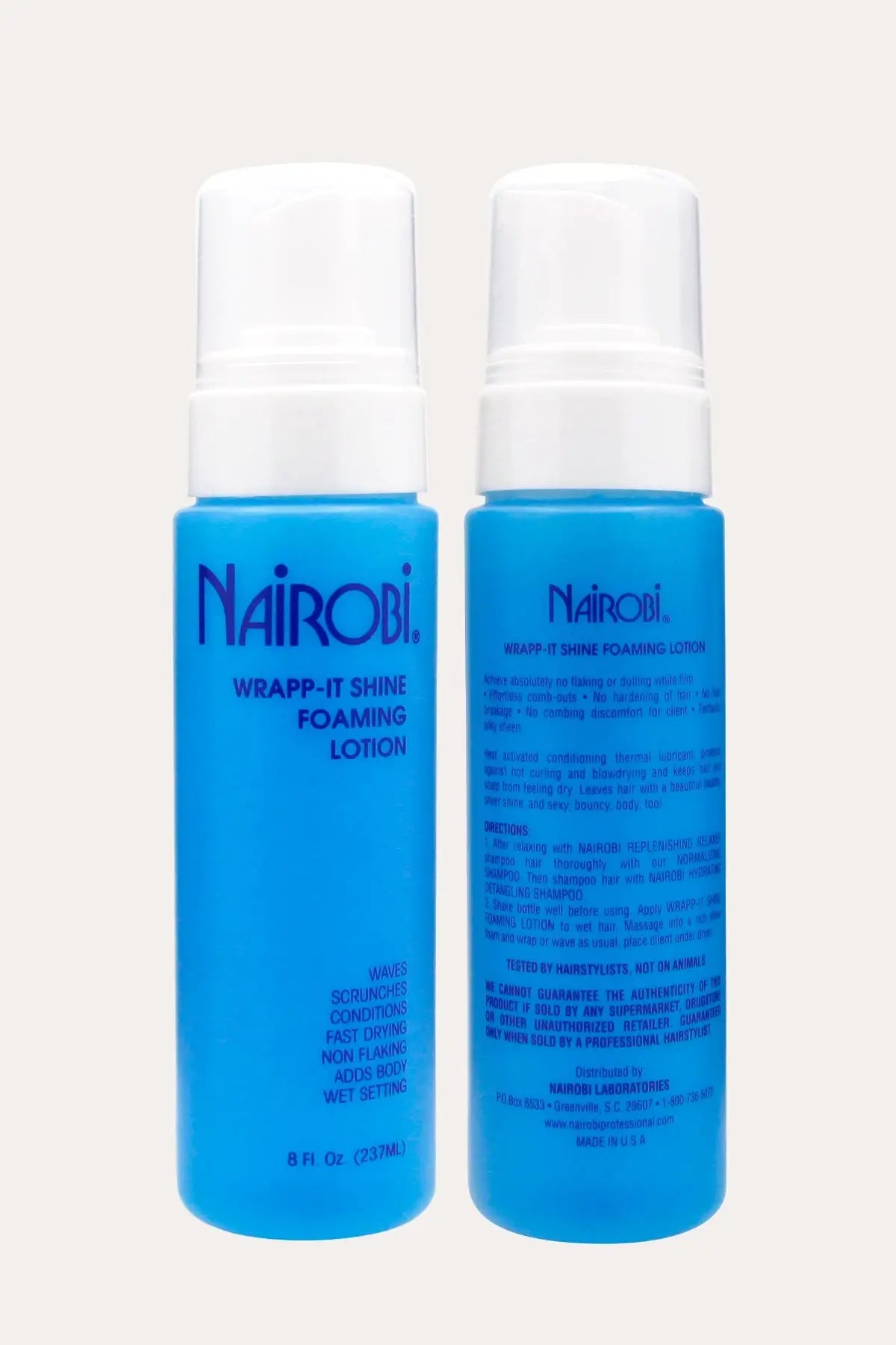 NAIROBI WRAPP - IT SHINE FOAMING LOTION - BSW BEAUTY CANADA