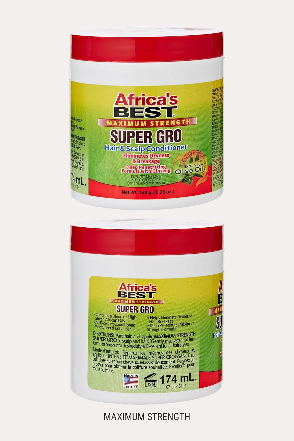 AFRICAS BEST SUPER GRO CONDITIONER - BSW BEAUTY CANADA
