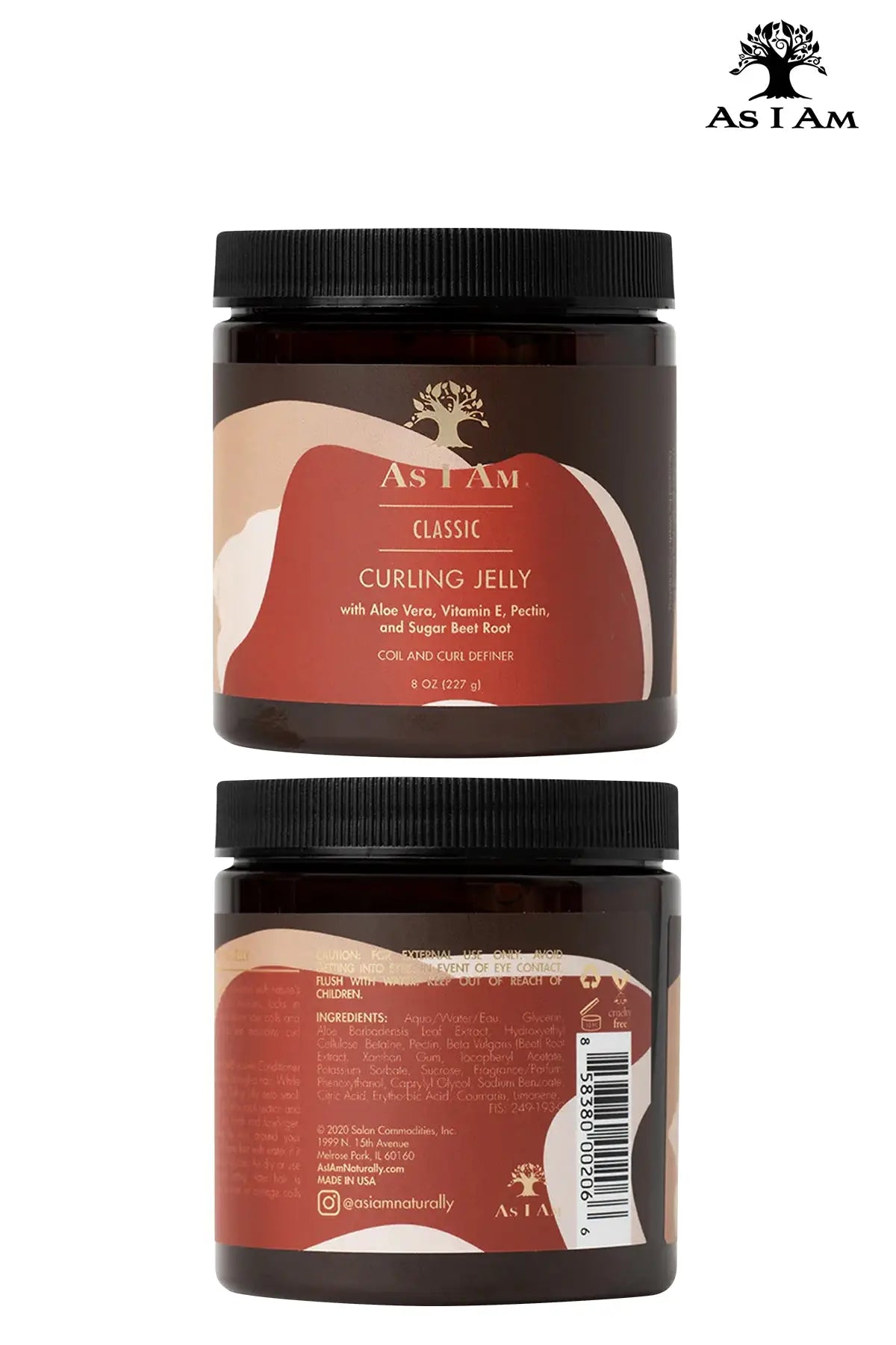 AS I AM CLASSIC CURLING JELLY COIL & CURL DEFINER 8oz - BSW BEAUTY CANADA