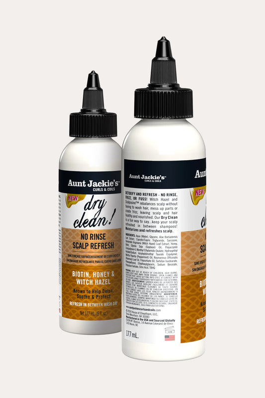 AUNT JACKIES DRY CLAEAN! NO RINSE SCALP REFRESHER 6oz - BSW BEAUTY CANADA