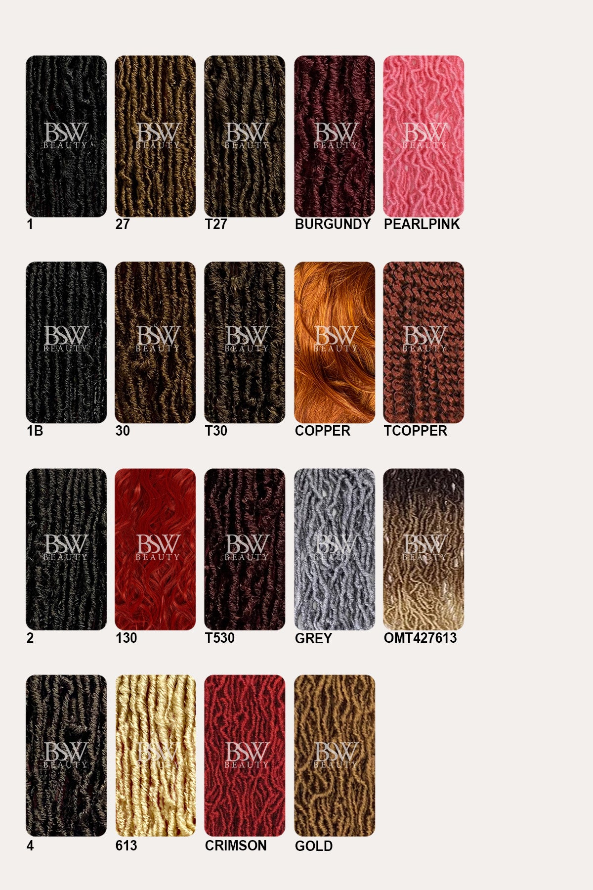 MAYDE MODERN MODERN SOFT LOC 3X 20&quot; - BSW BEAUTY CANADA