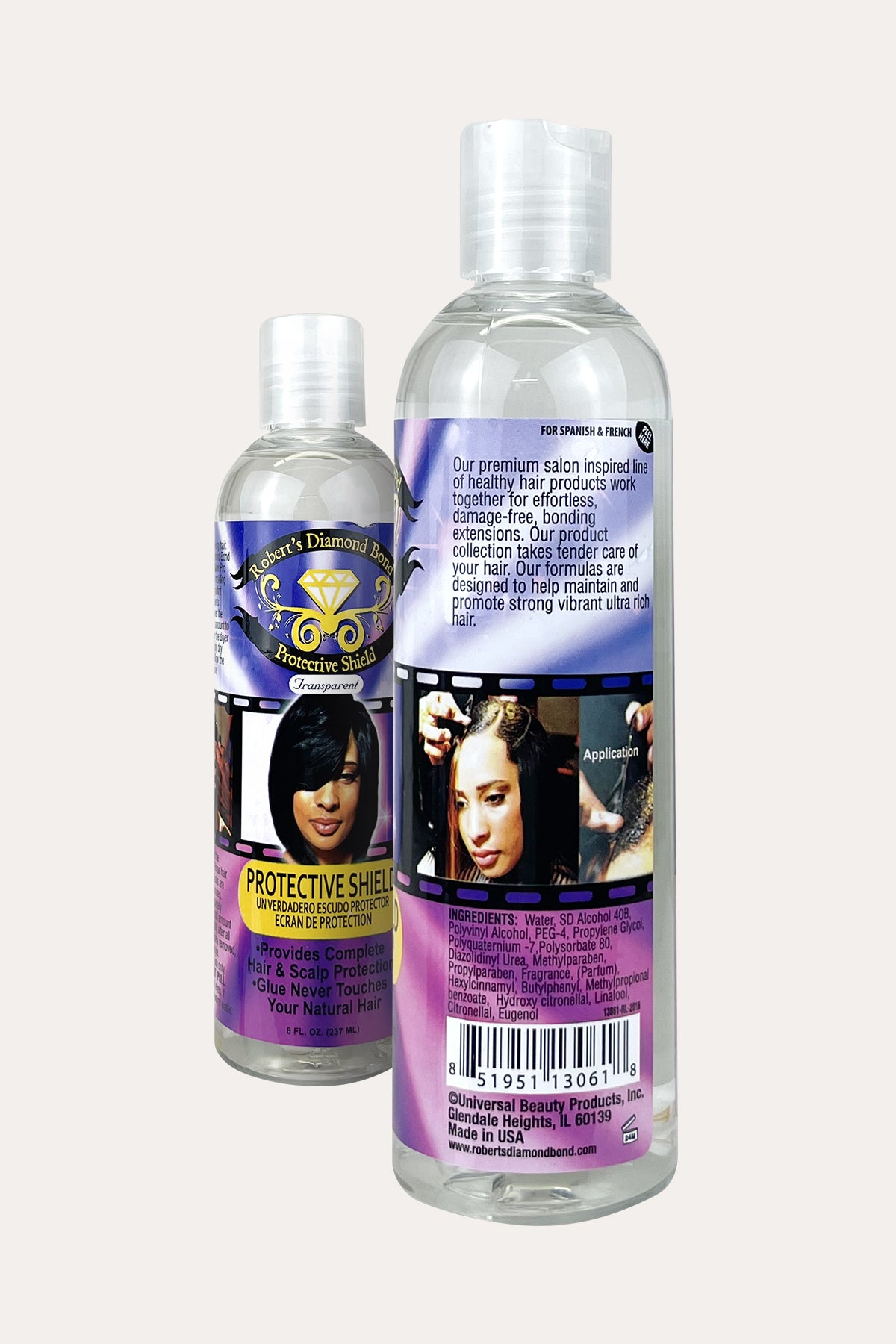 ROBERTS DIAMOND PROTECTIVE SHIELD - CLEAR 8oz - BSW BEAUTY CANADA