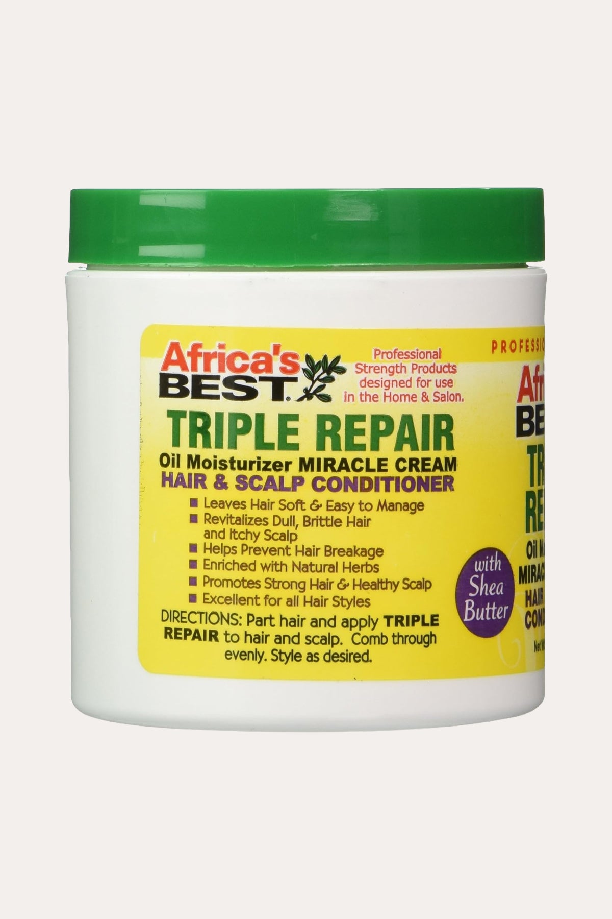 AFRICA'S BEST TRIPLE REPAIR HAIER AND SCALP CONDITIONER 6oz