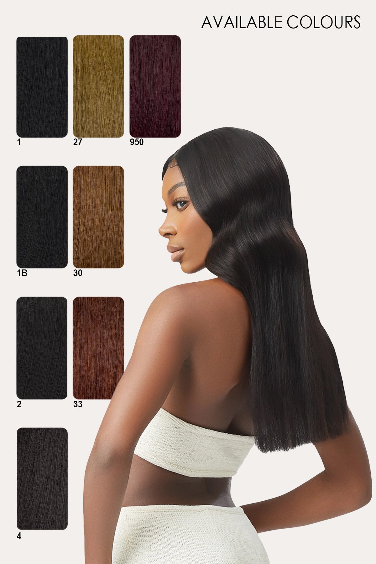 OUTRE 100% REMI HUMAN HAIR WEAVE MYLK YAKI 8"