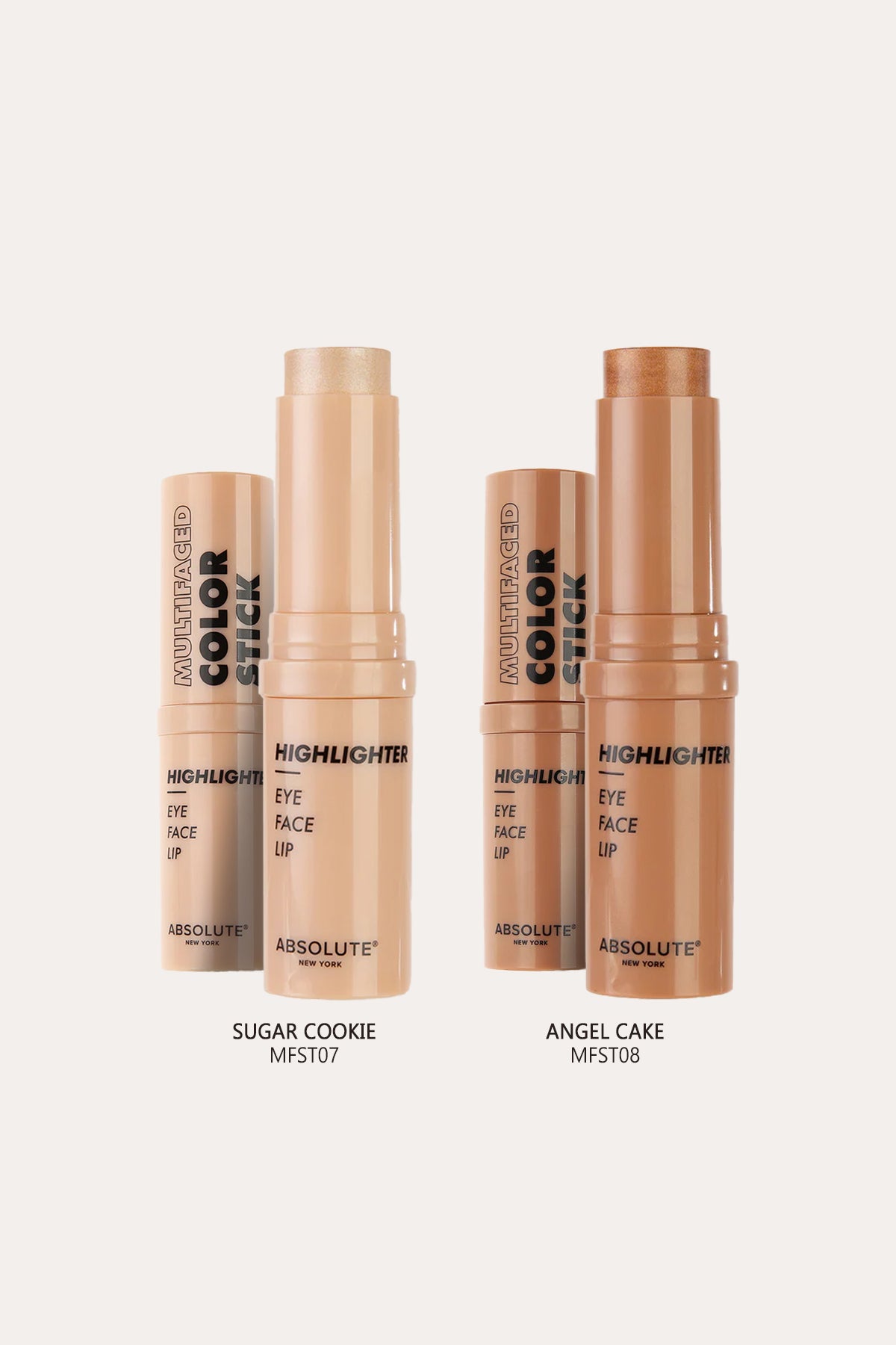 ABSOLUTE NEW YORK MULTIFACED COLOR STICK HIGHLIGHTER - BSW BEAUTY CANADA