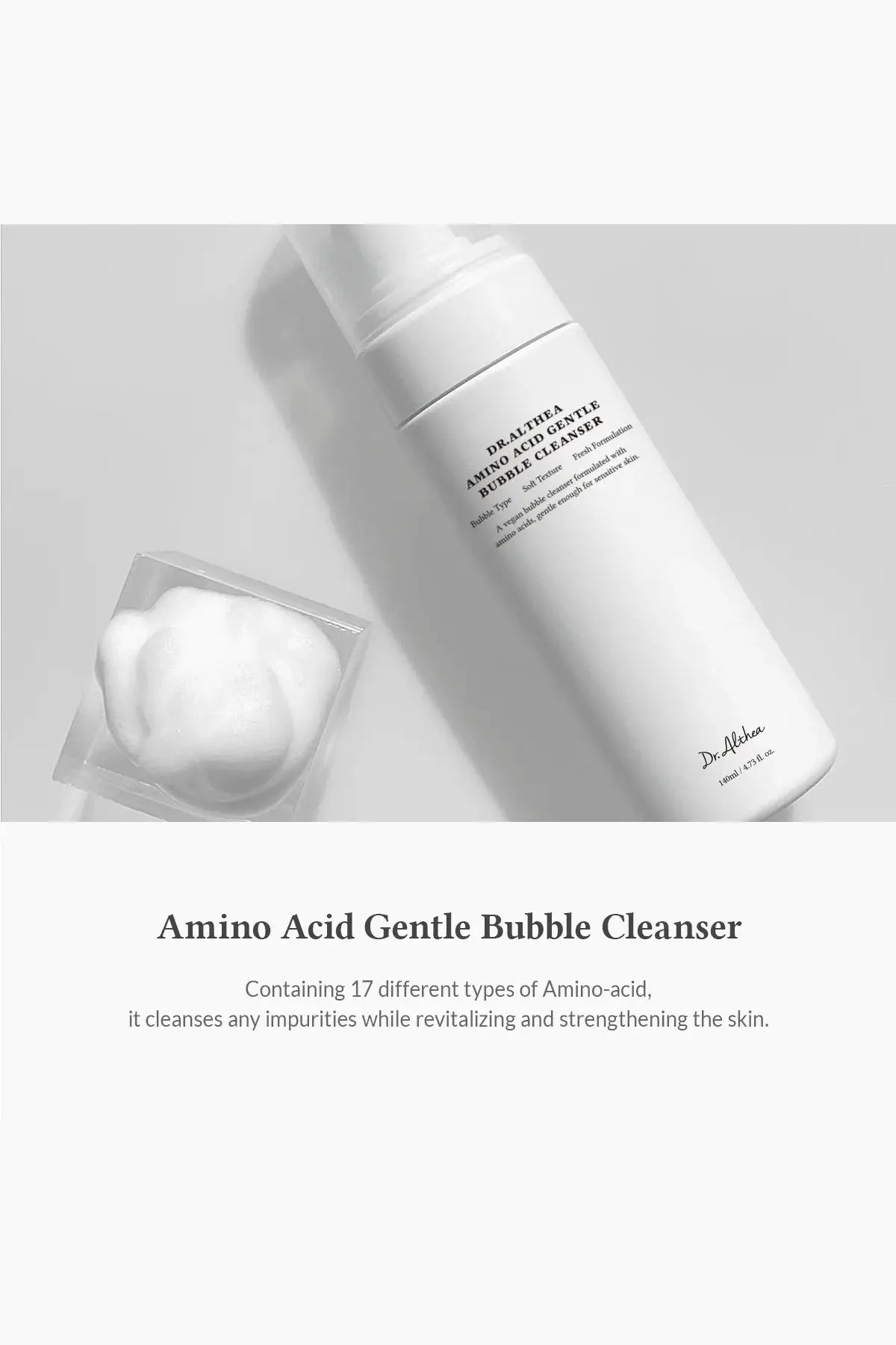 DR.ALTHEA AMINO ACID GENTLE BUBBLE CLEANSER DR.ALTHEA