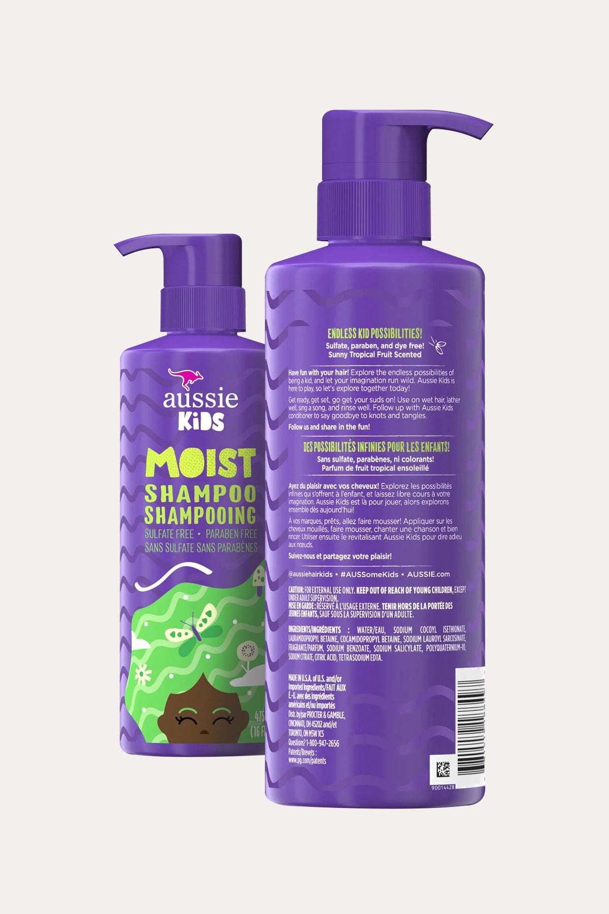 AUSSIE-KIDS MOIST SHAMPOO 16oz - BSW BEAUTY CANADA