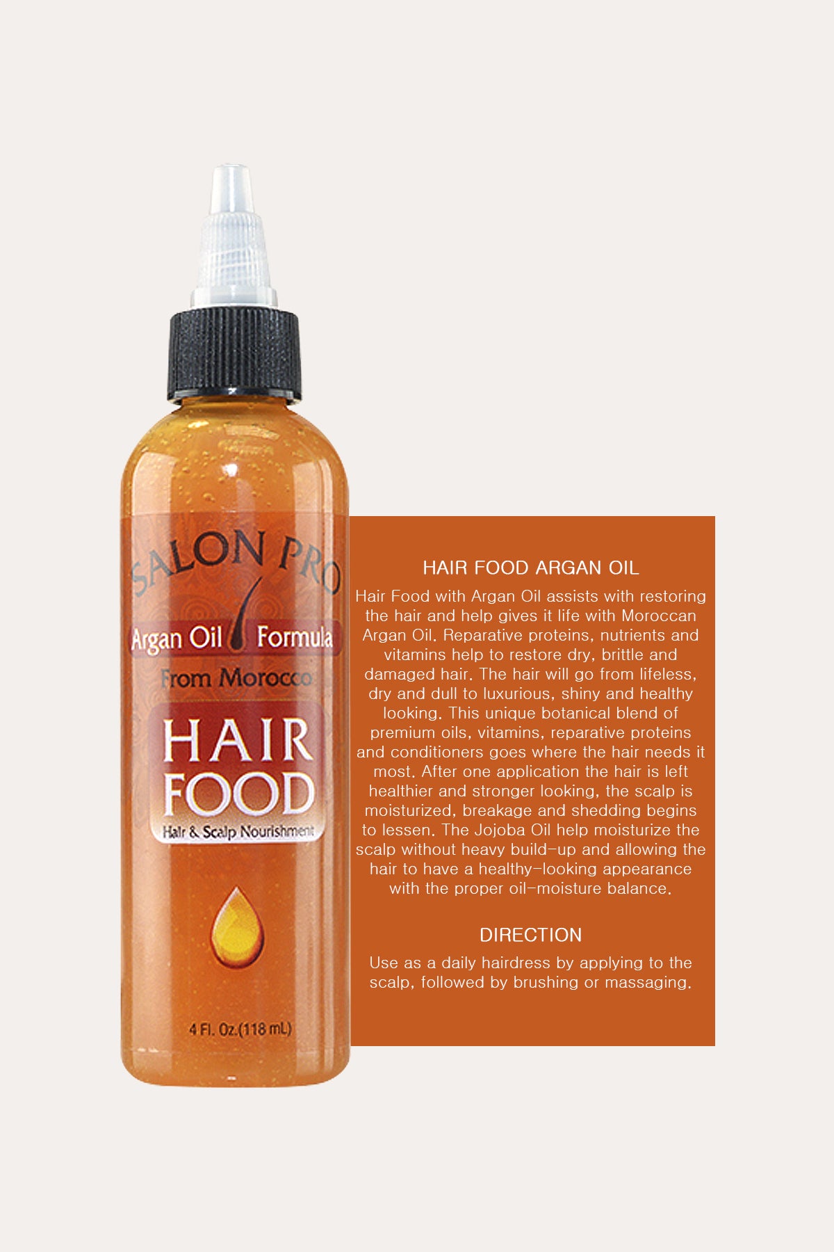 SALON PRO HAIR FOOD 4oz - BSW BEAUTY CANADA