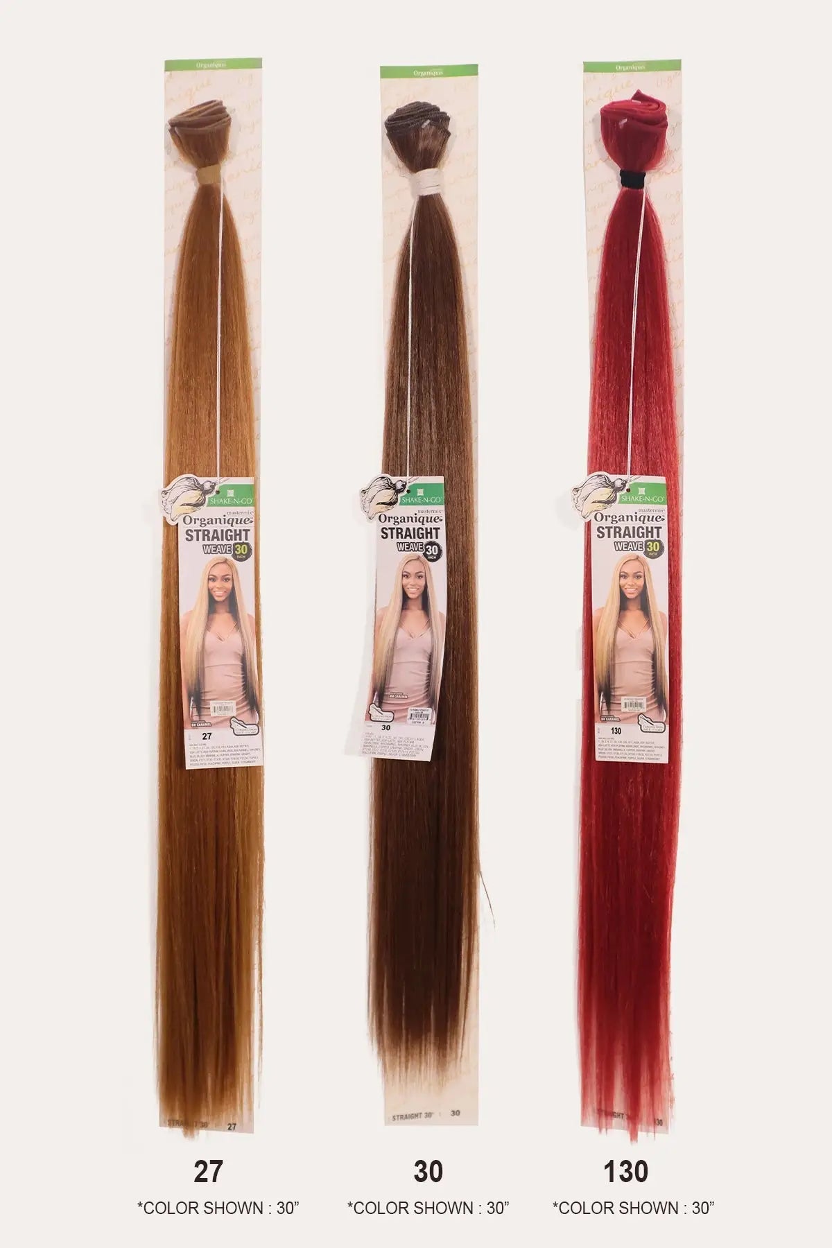SHAKE N GO ORGANIQUE MASTERMIX TISSAGE - LISSE 24"