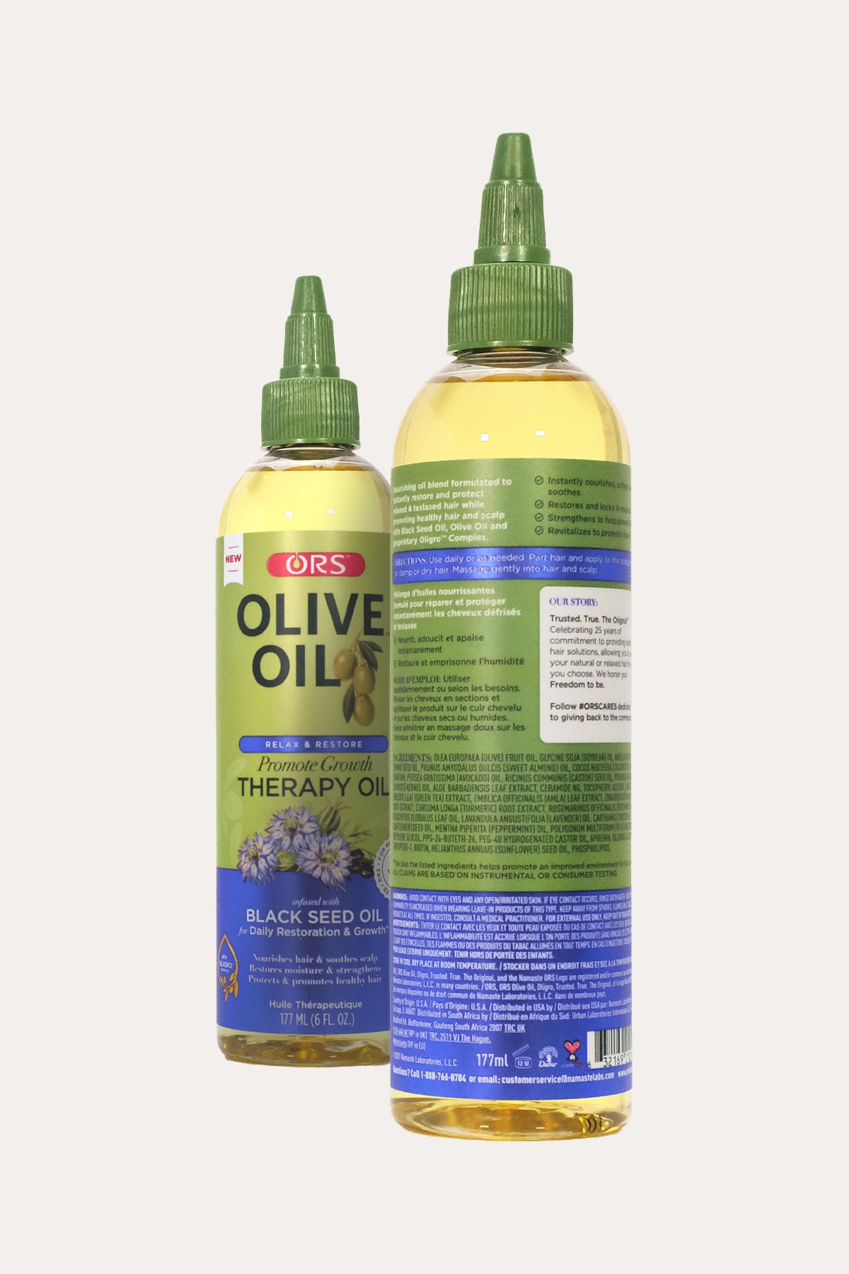 ORS OLIVE OIL RELAX & RESTORE PROMOTE GROWTH THERAPY OIL 6oz